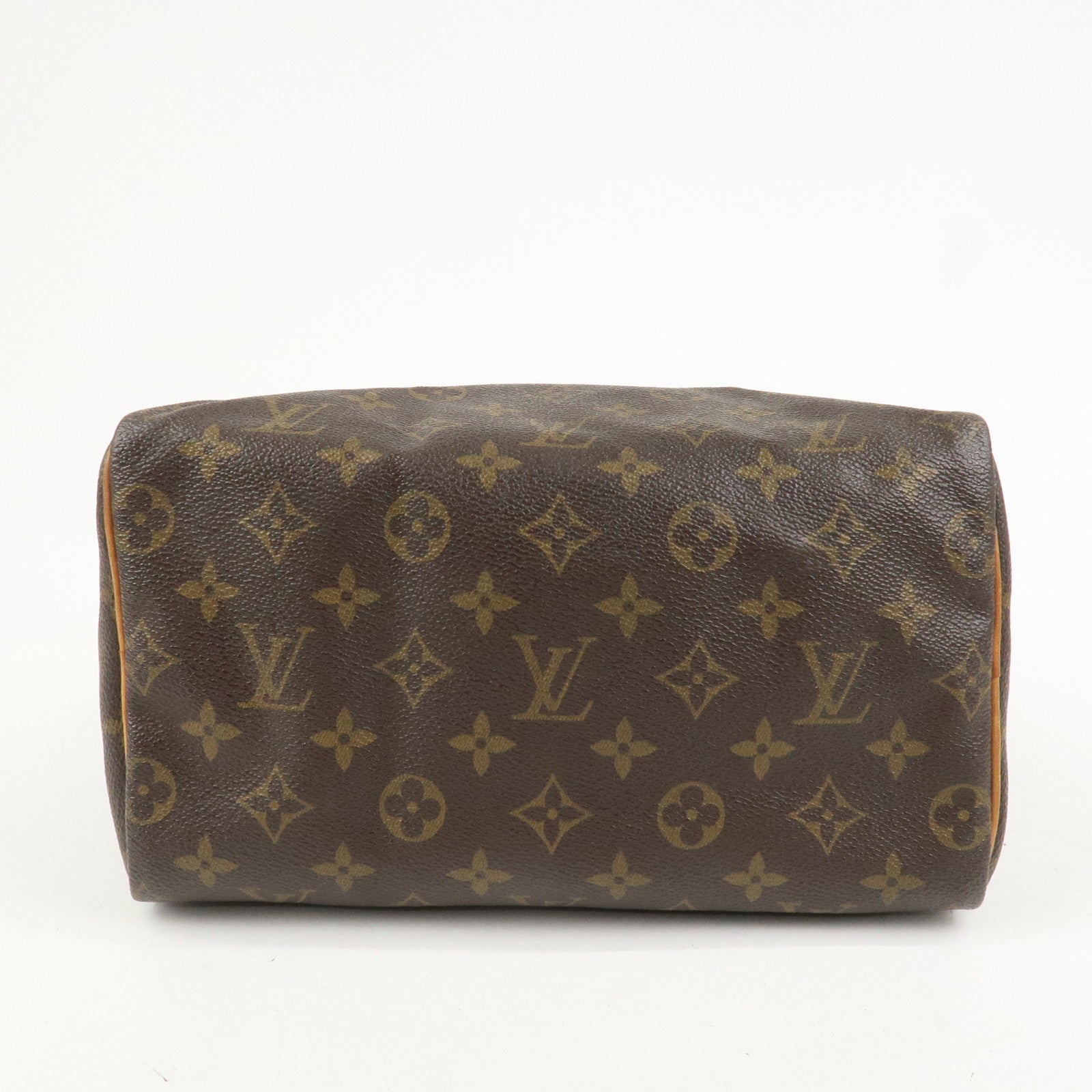 Louis Vuitton Monogram Speedy 25 Boston Bag Hand Bag Brown M41528