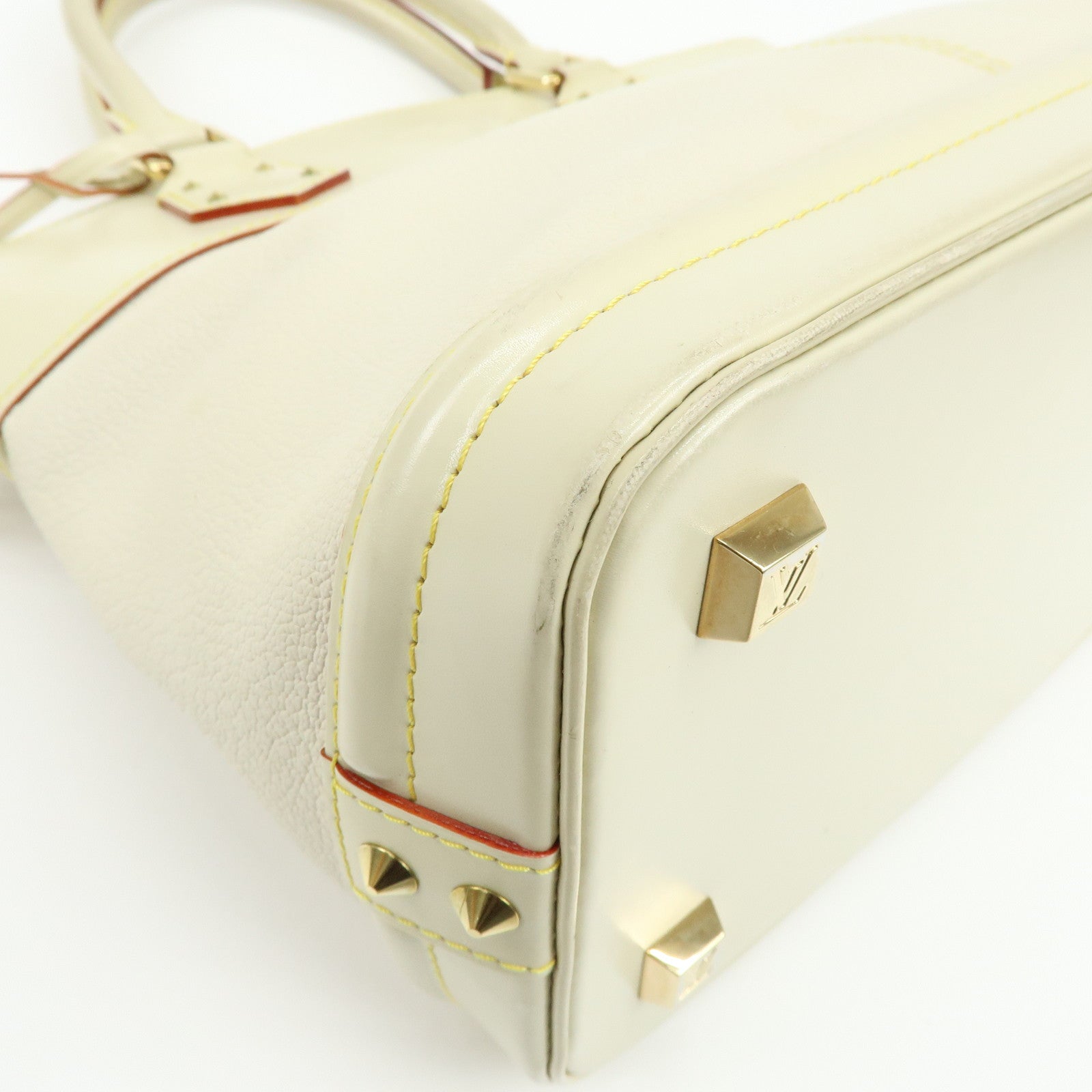 Louis Vuitton Suhari Lock It PM Hand Bag Blanc M91887