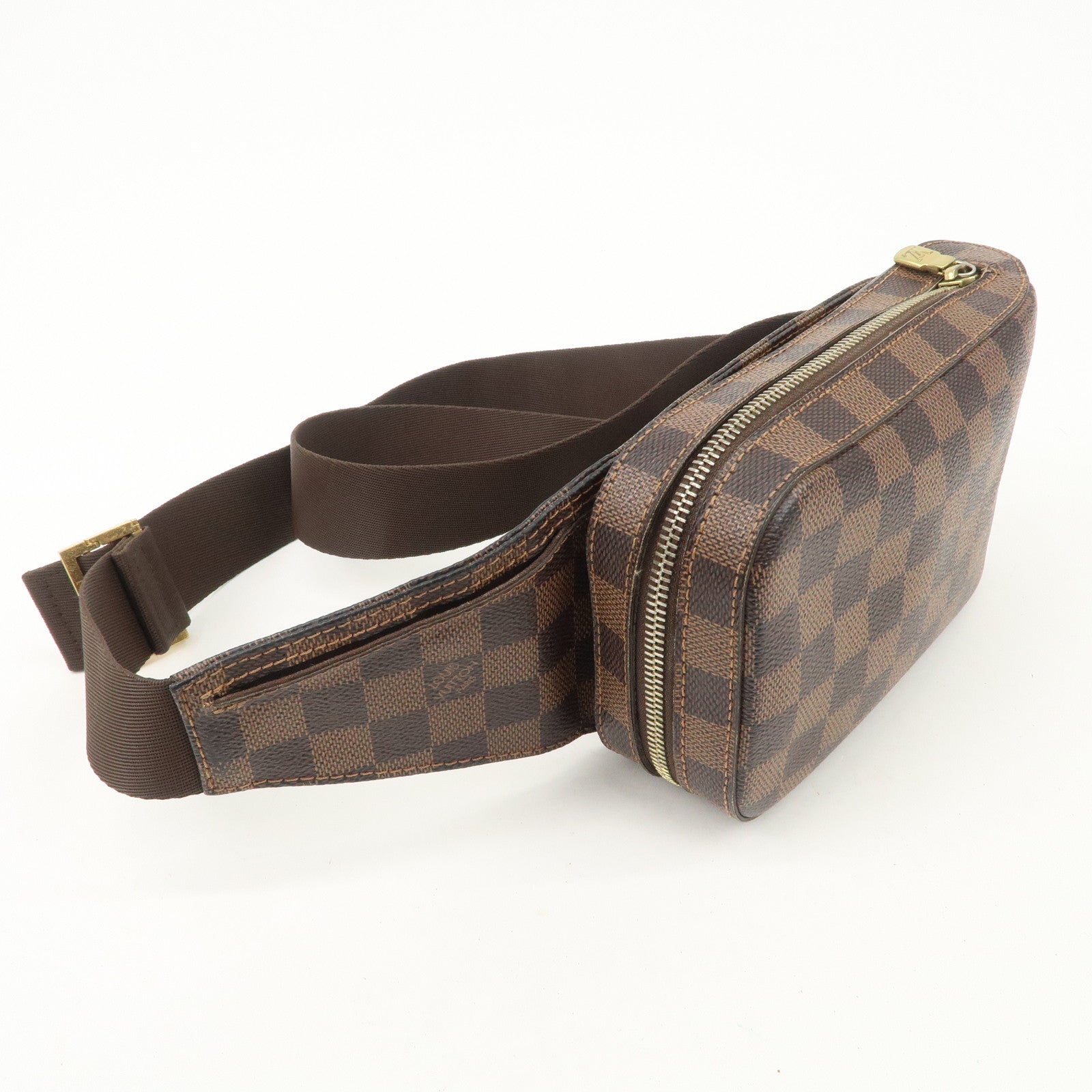 Louis Vuitton Damier Ebene Geronimos Crossbody Bag Waist Bag N51994 Used