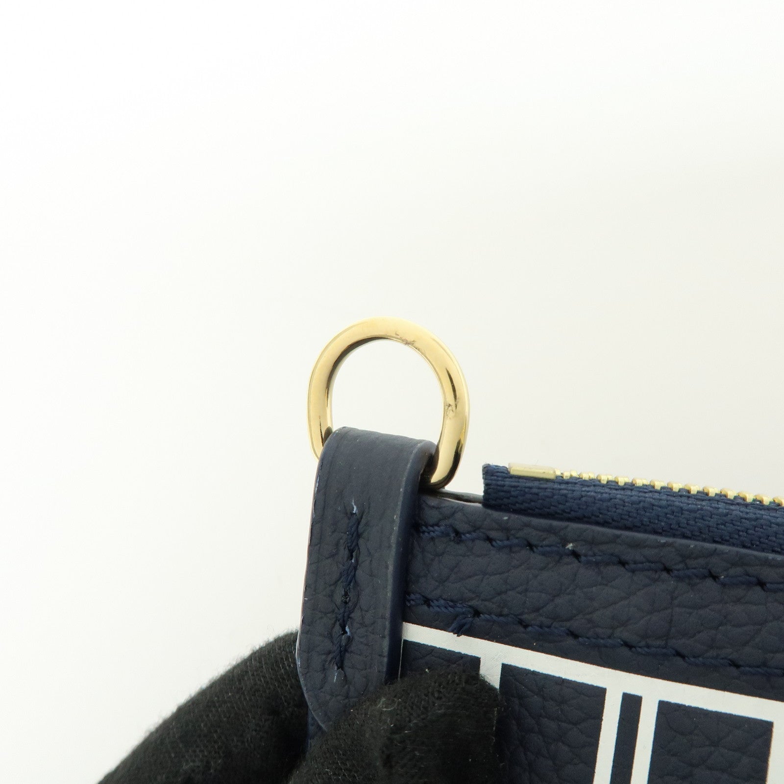 Louis Vuitton Monogram Grain Leather Pouch for Neverfull MM M14994