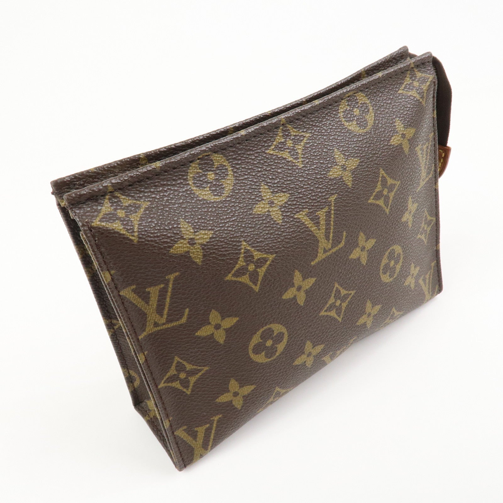 Louis Vuitton Monogram Poche Toilette 19 Clutch Bag Pouch M47544