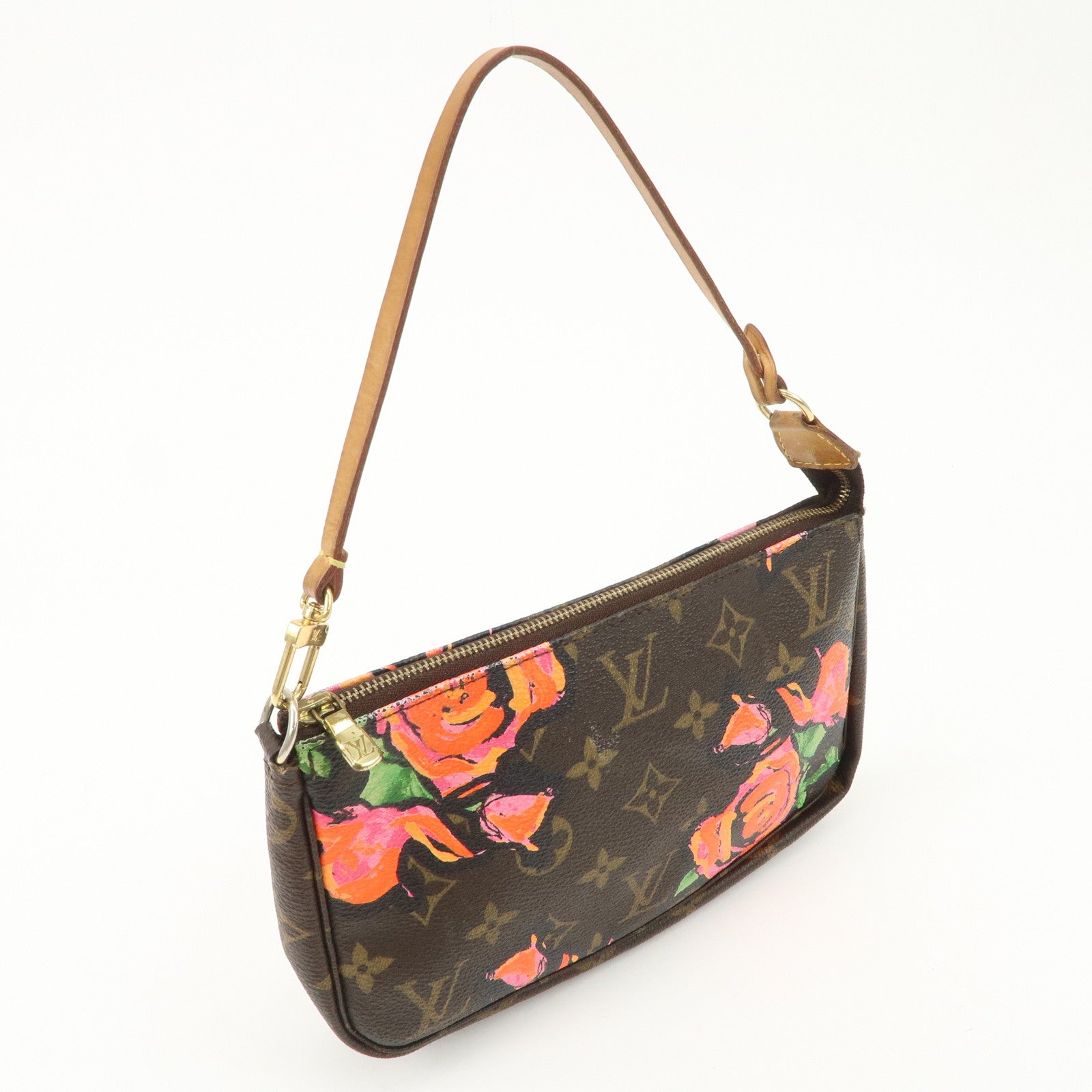 Louis Vuitton Monogram Rose Pochette Accessoires Pouch M48615