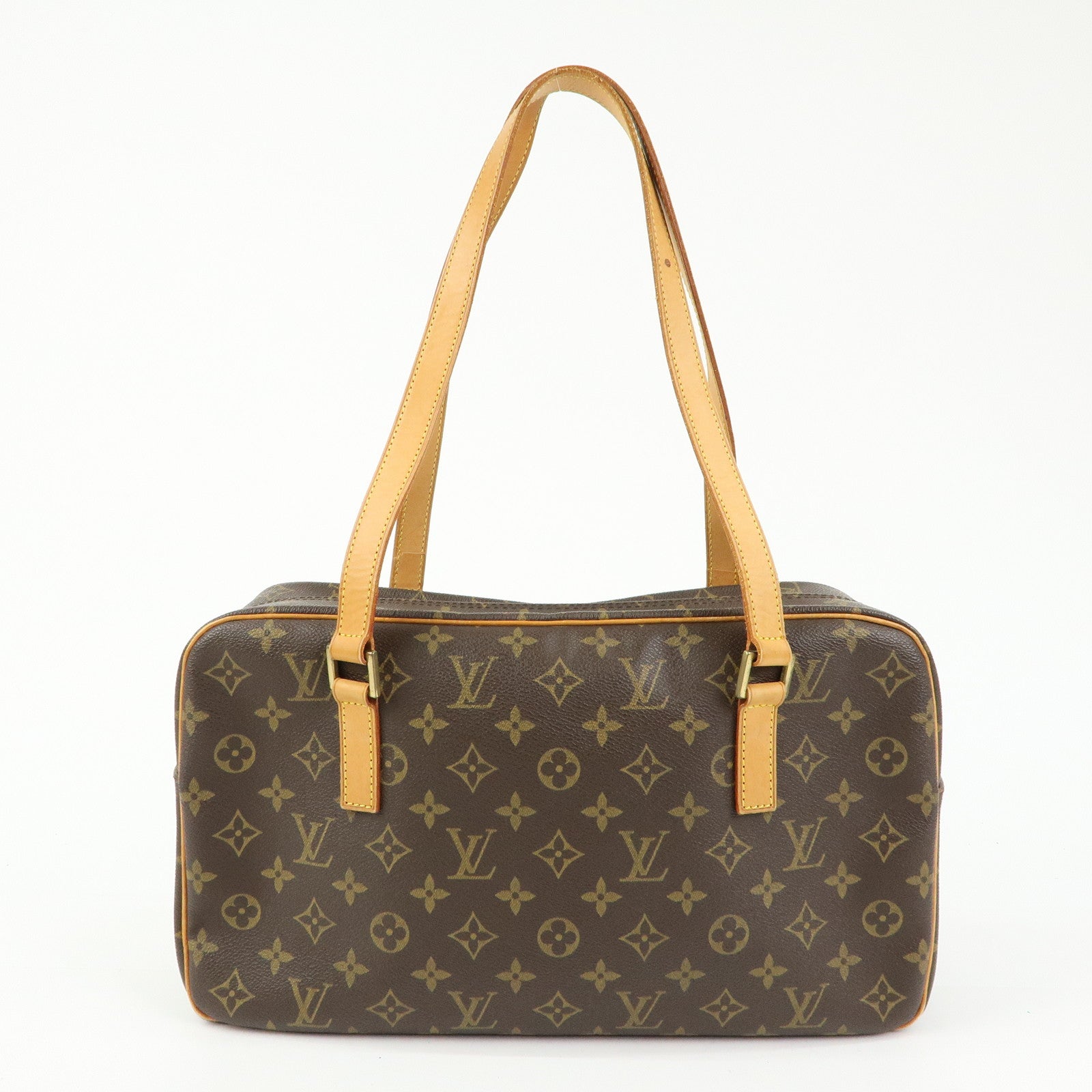 Louis Vuitton Monogram Cite GM Shoulder Bag Boston Bag Brown M51181
