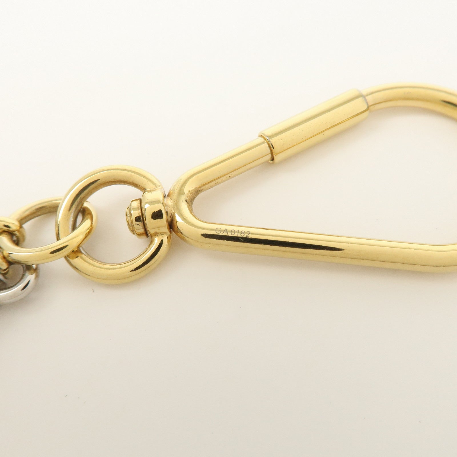 Louis Vuitton Porte Cles Ice Flower Bag Charm Gold Silver M66780