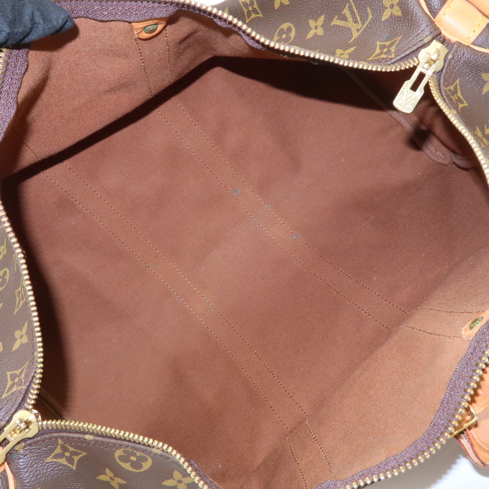 Louis Vuitton Monogram Keep All Bandouliere 45 Boston Bag M41418