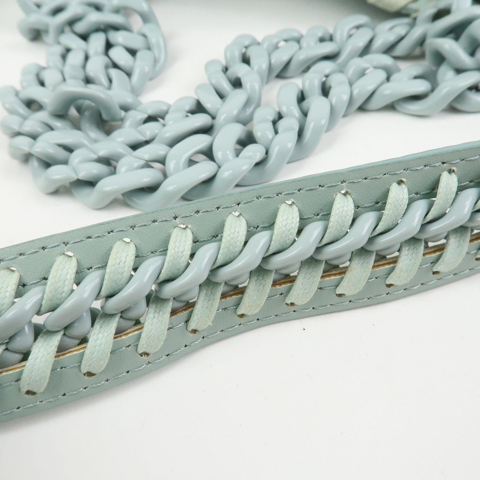STELLA MCCARTNEY Polyester Falabella Bag Shoulder Bag Light Blue