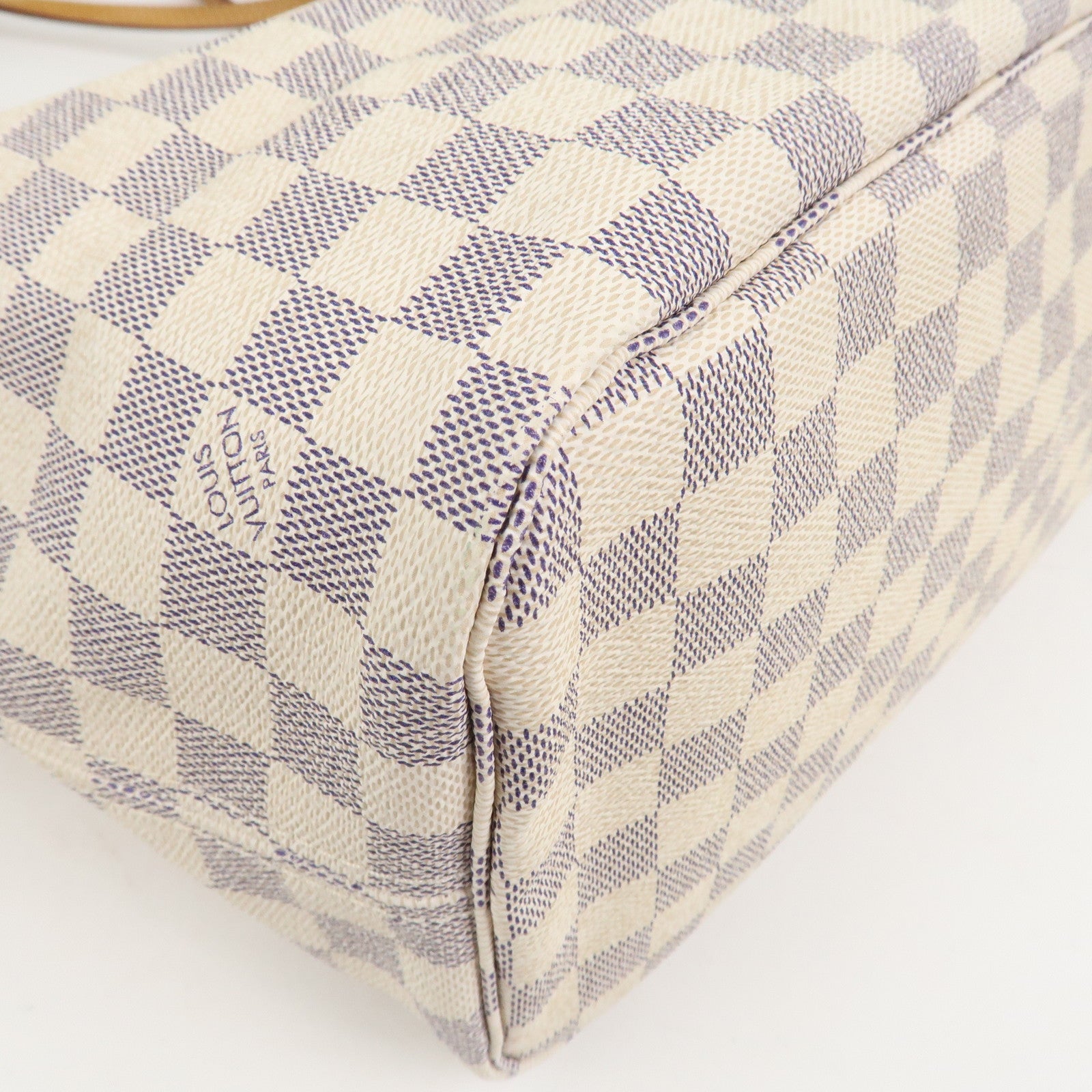 Louis Vuitton Damier Azur Neverfull MM Tote Bag N41361