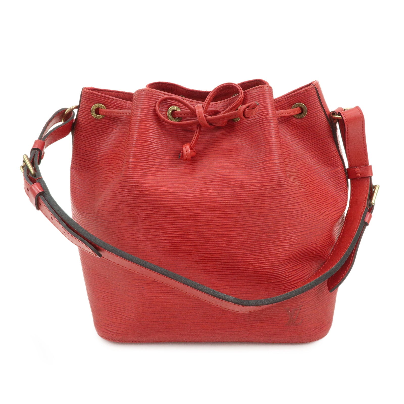 Louis Vuitton Epi Petit Noe Shoulder Bag Castilian Red M44107