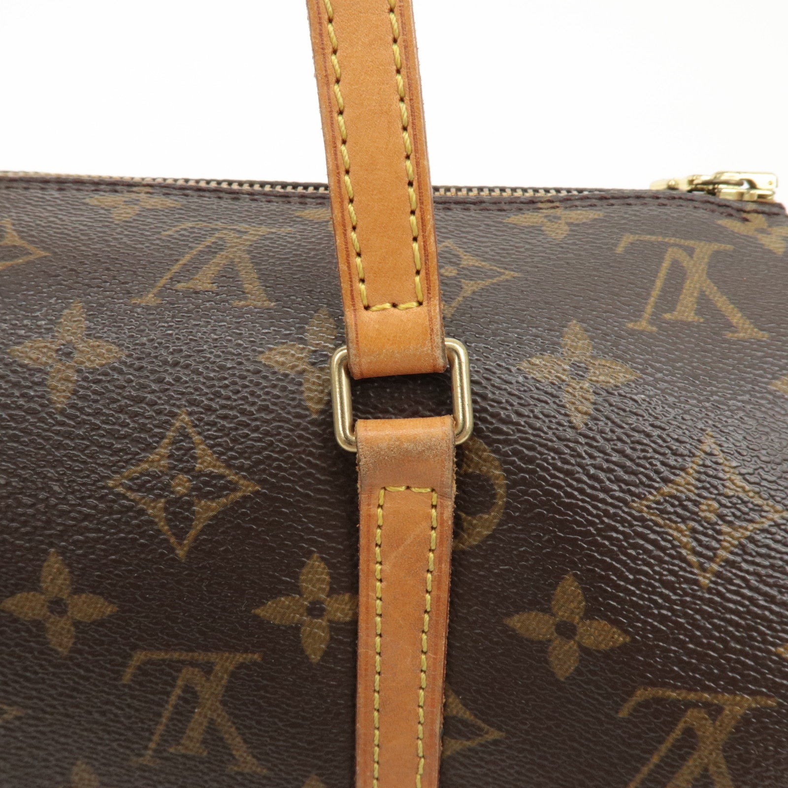 Louis Vuitton Monogram Papillon 30 Hand Bag New Style M51385 Used