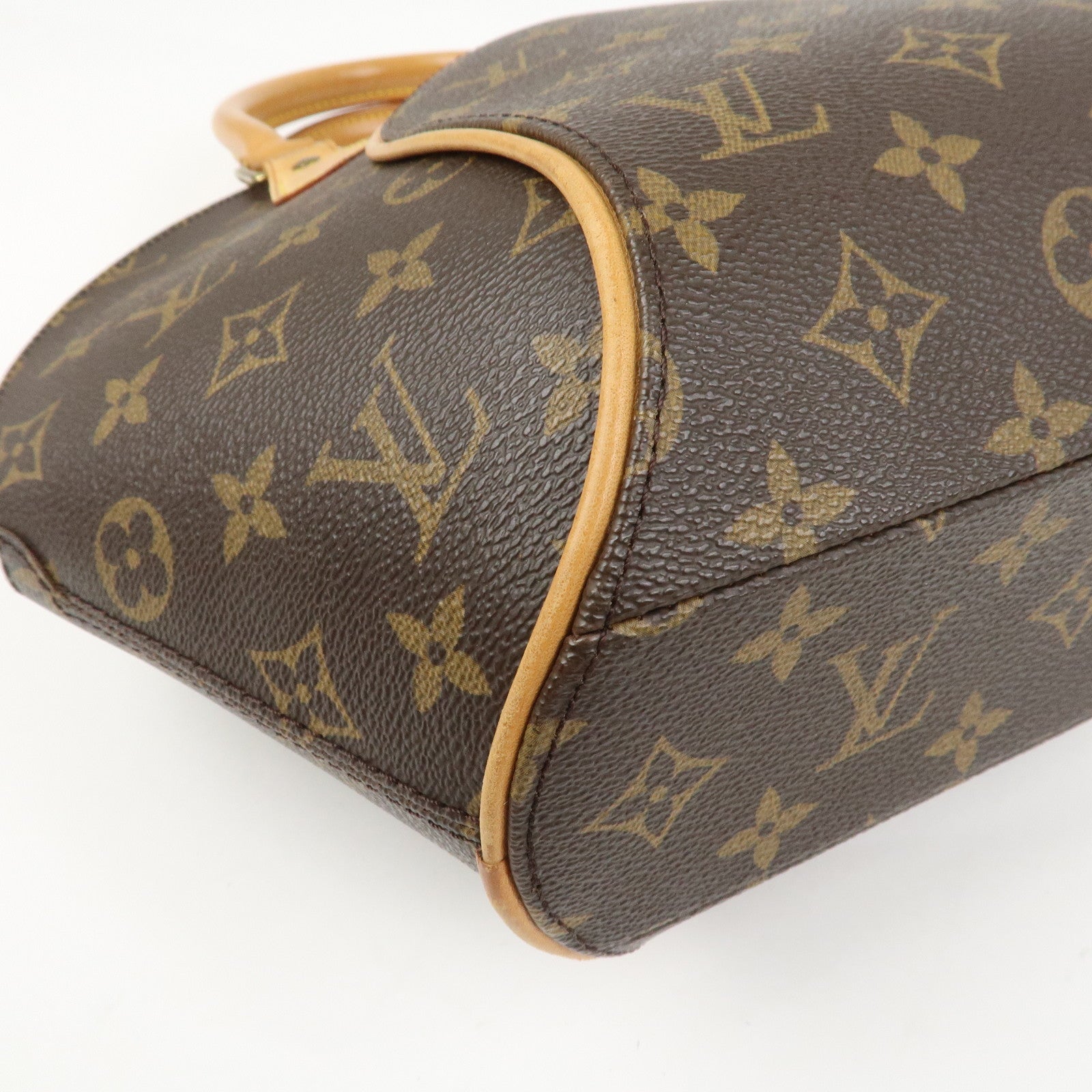 Louis Vuitton Monogram Ellipse PM Hand Bag Brown M51127