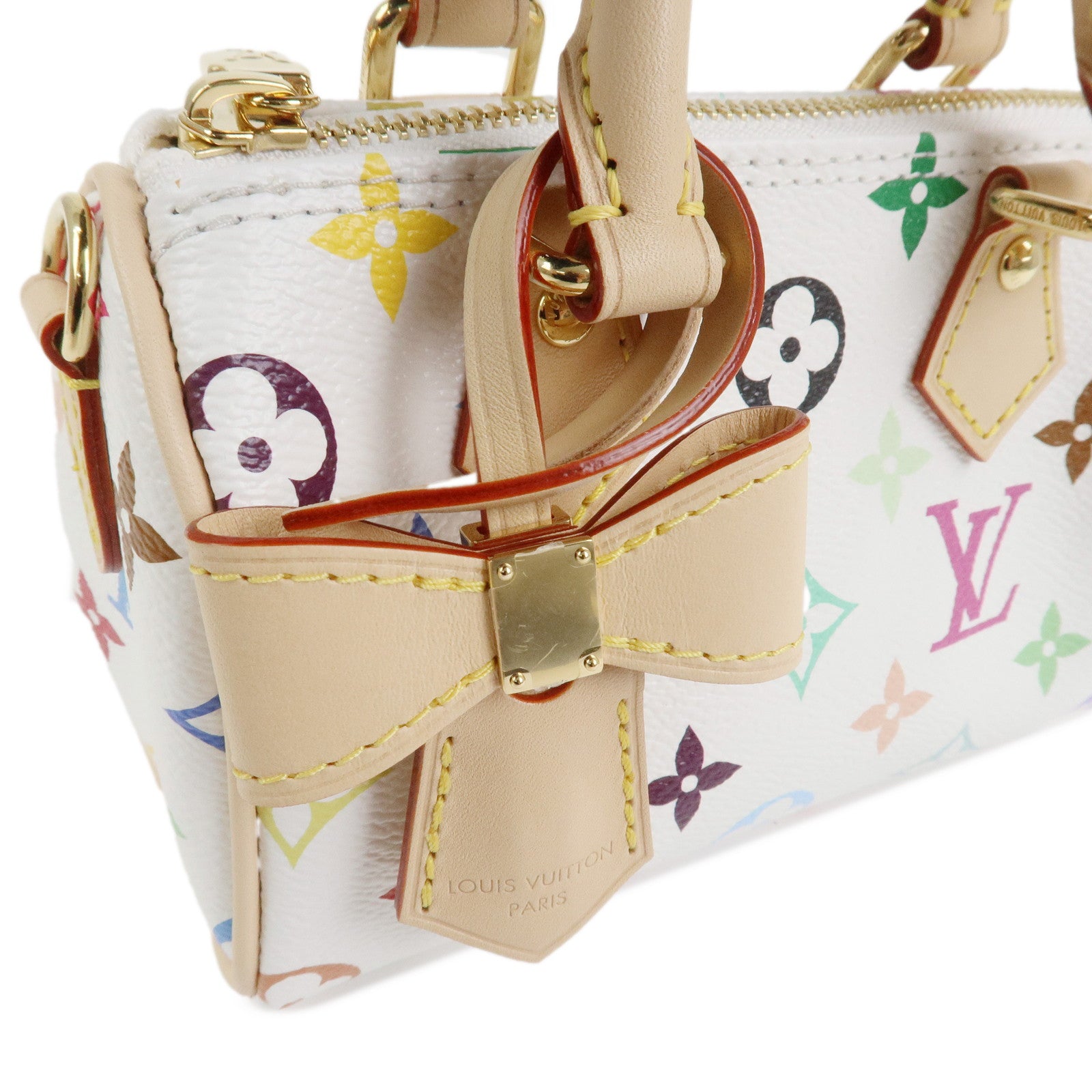 Louis Vuitton Monogram Multicolor LV×TM Nano Speedy 2Way Bag M13391