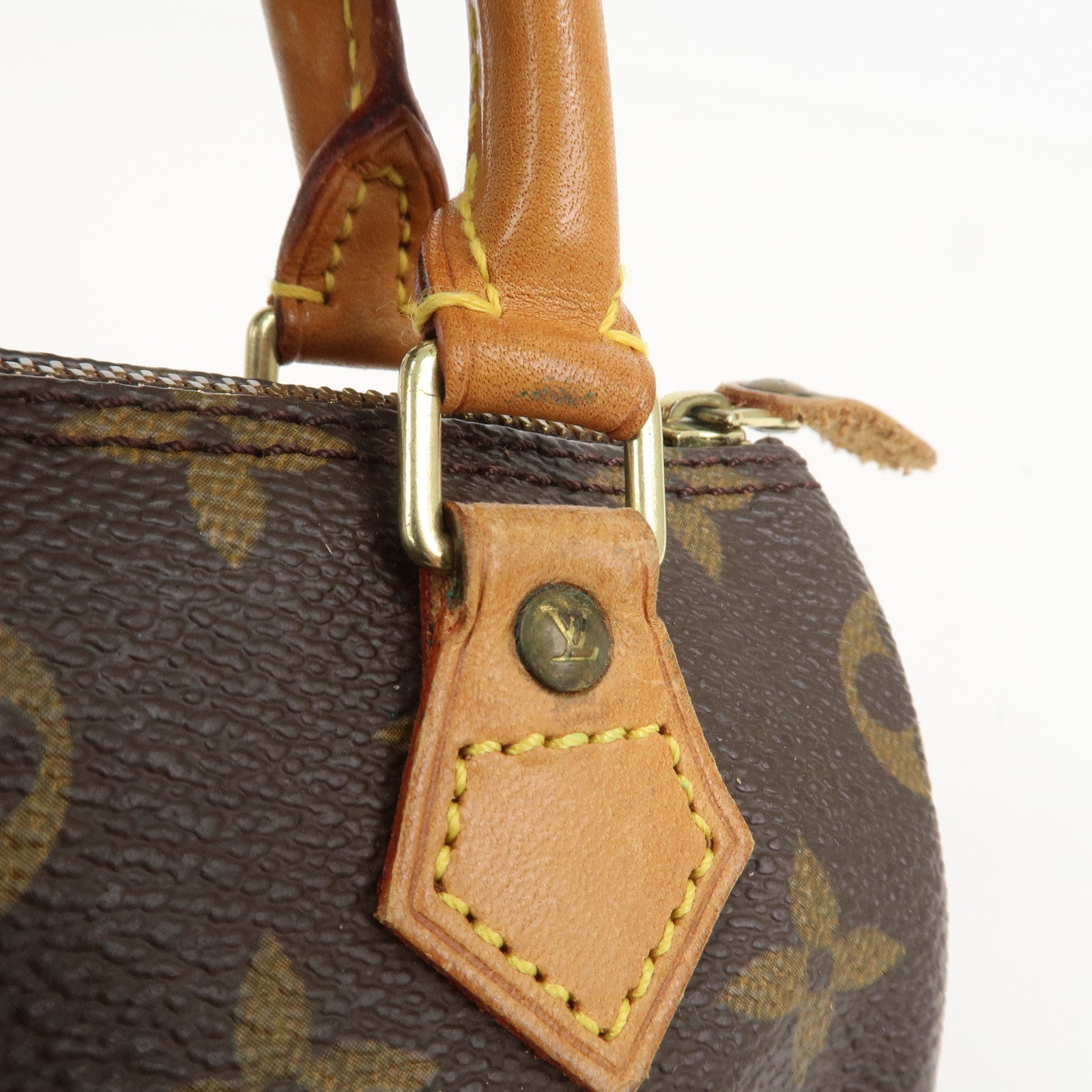 Louis Vuitton Monogram Mini Speedy Hand Bag M41534