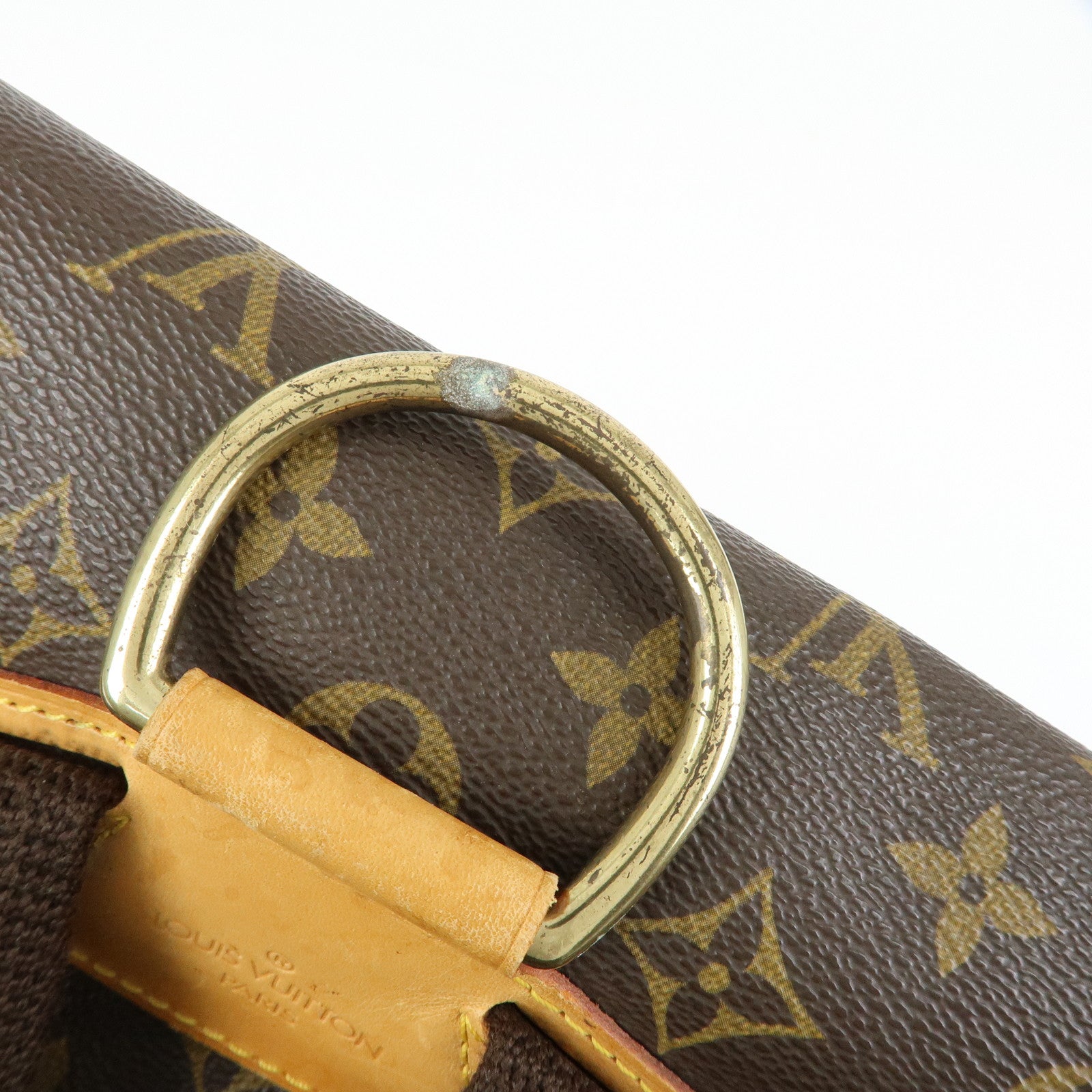 Louis Vuitton Monogram Montsouris GM Backpack Rucksack Brown M51135