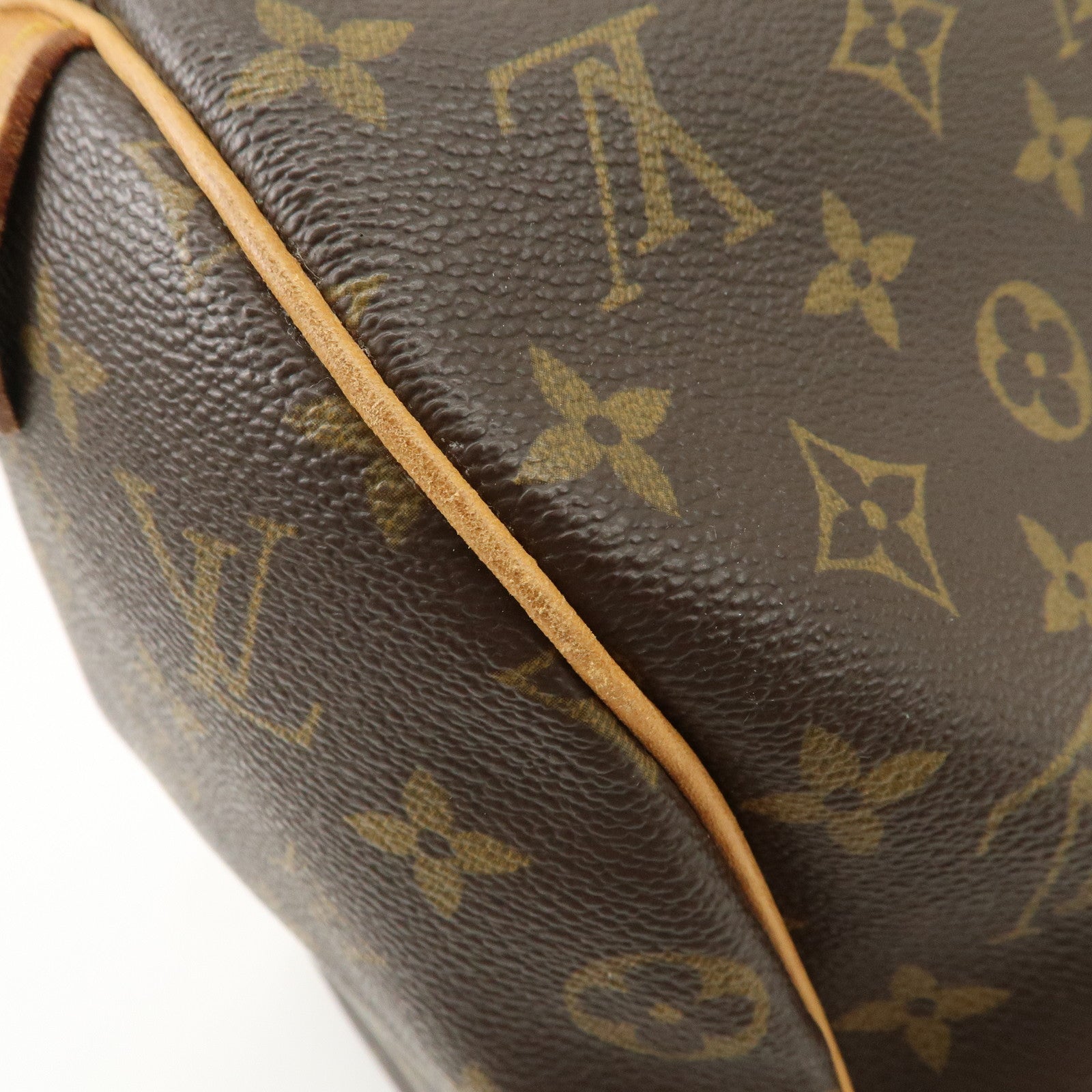 Louis Vuitton Monogram Keep All 45 Boston Bag Brown M41428 Used
