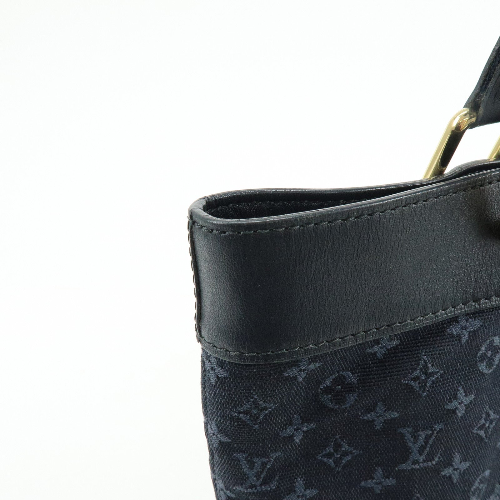 Louis Vuitton Monogram Mini Canvas Lucille GM Tote Bag Blue M92679