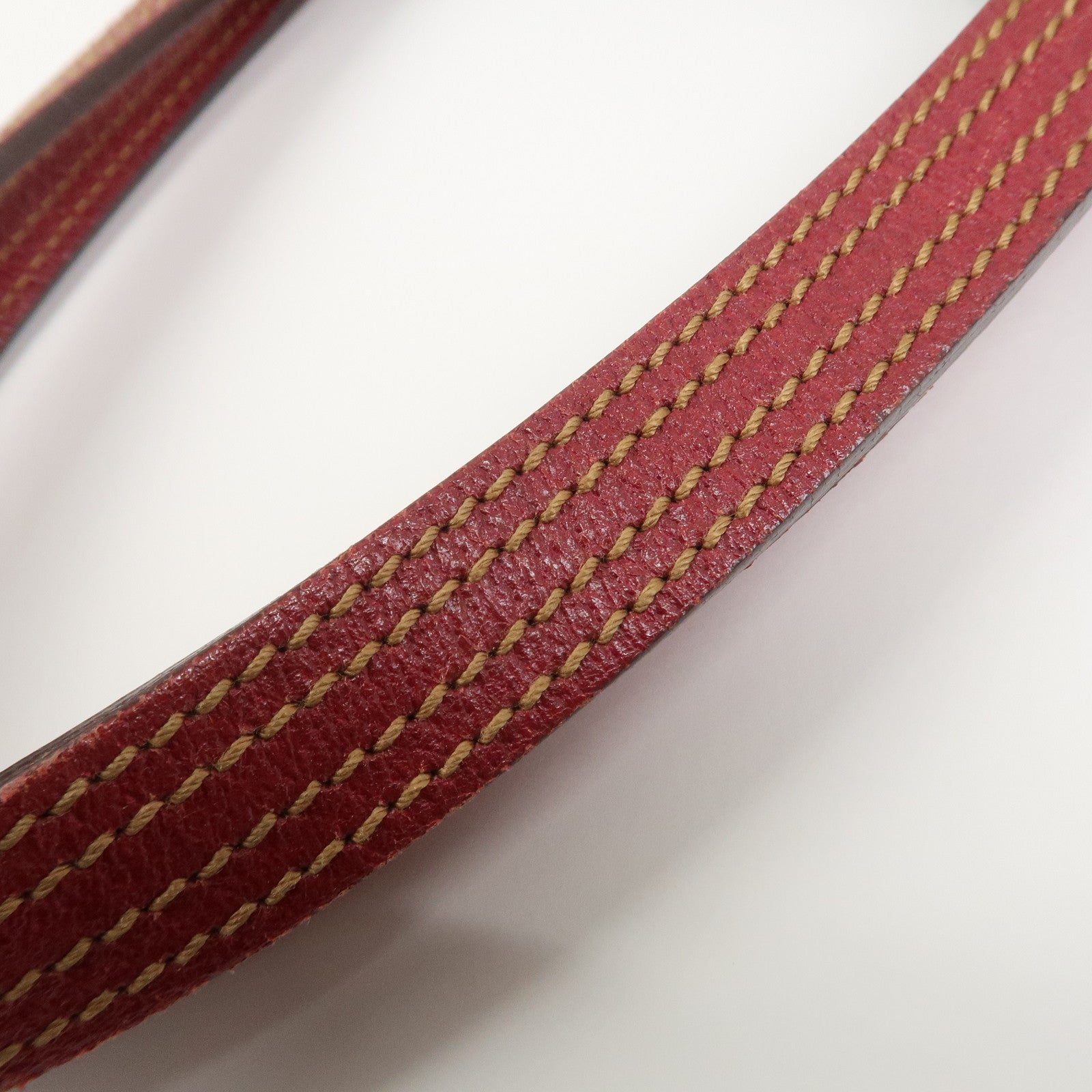 GUCCI GG Canvas Leather Hand Bag Tote Bag Beige Red 113019