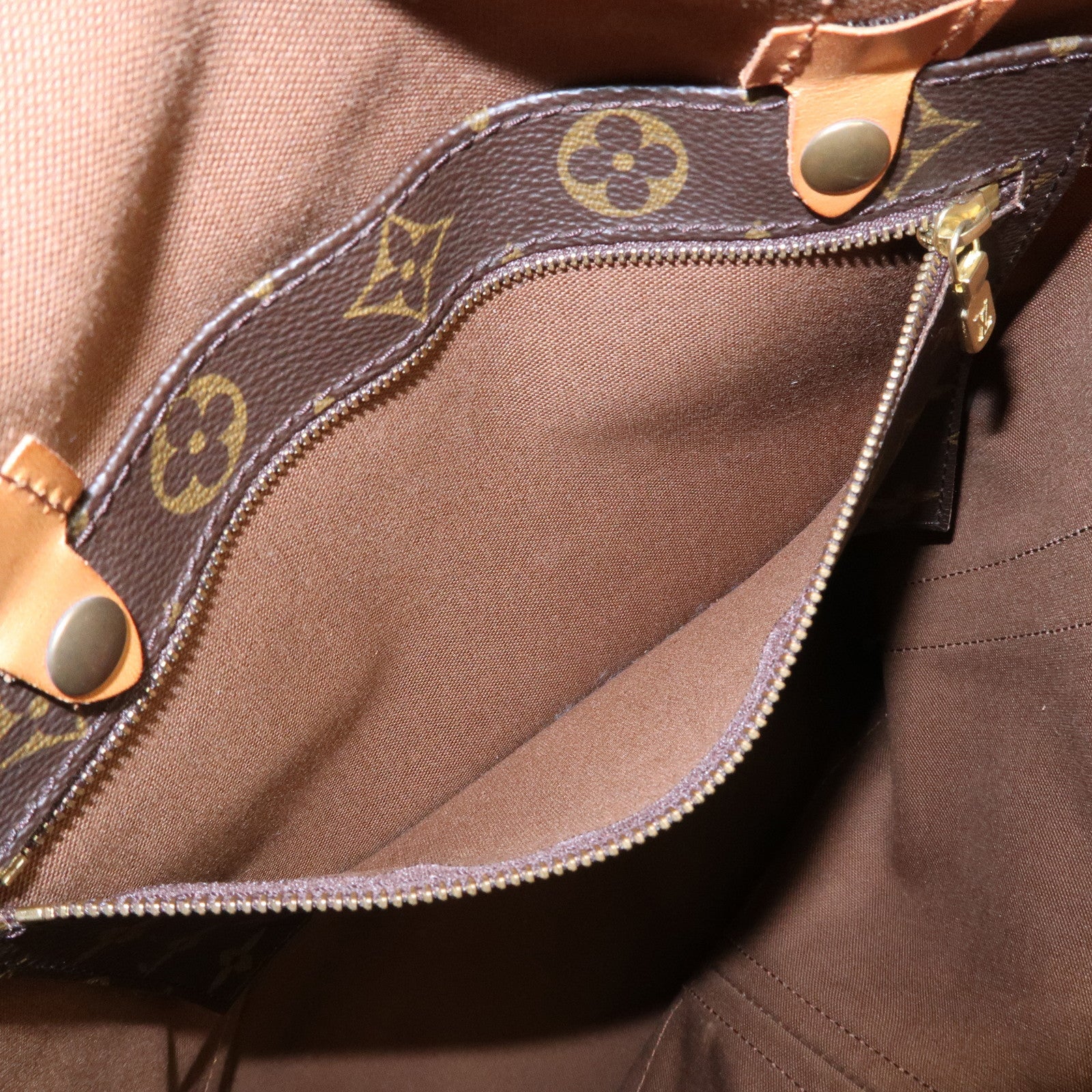 Louis Vuitton Monogram Randonnee GM Shoulder Bag Brown M42244