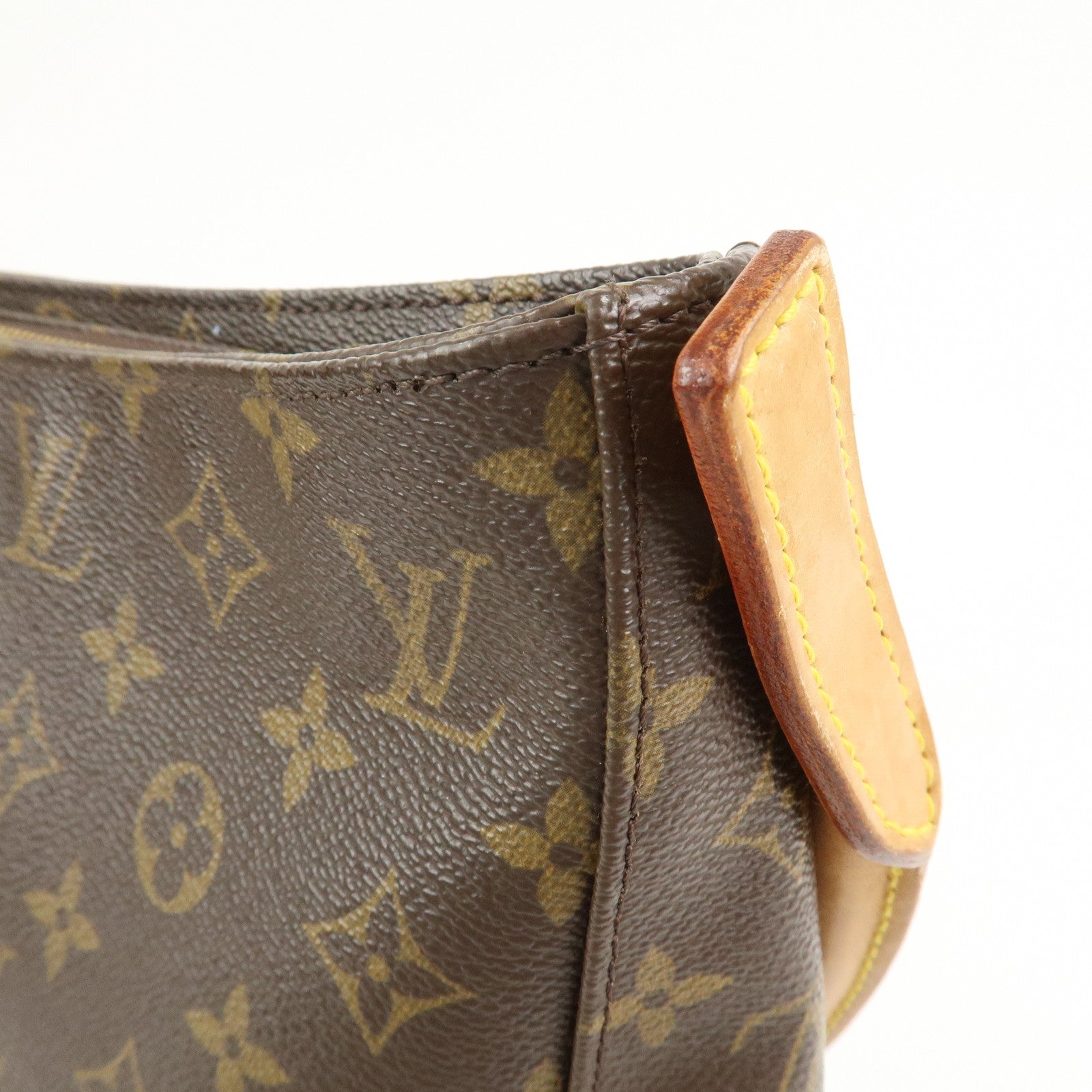 Louis Vuitton Monogram Looping GM Shoulder Bag Brown M51145