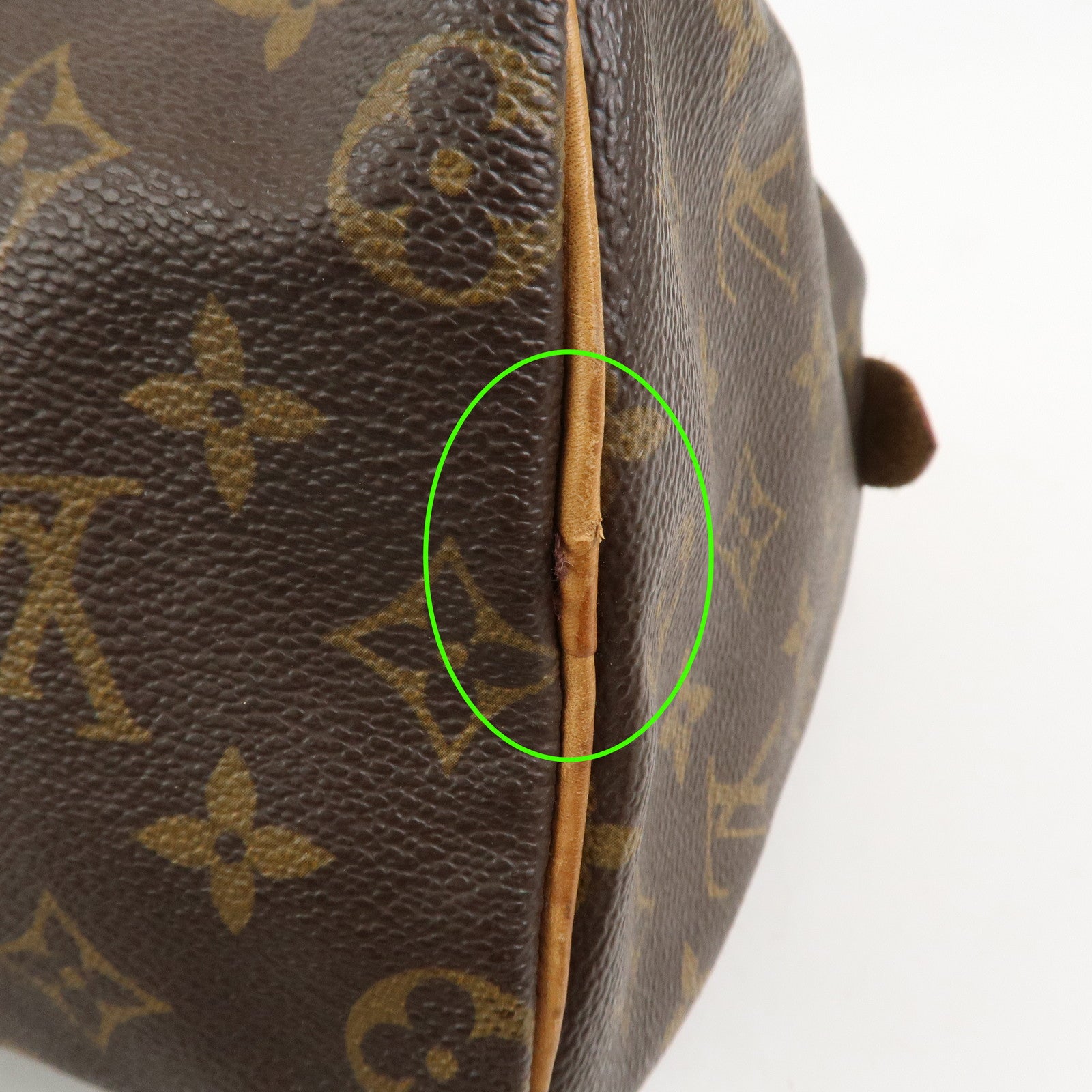 Louis Vuitton Monogram Speedy 25 Boston Bag Hand Bag Brown M41528
