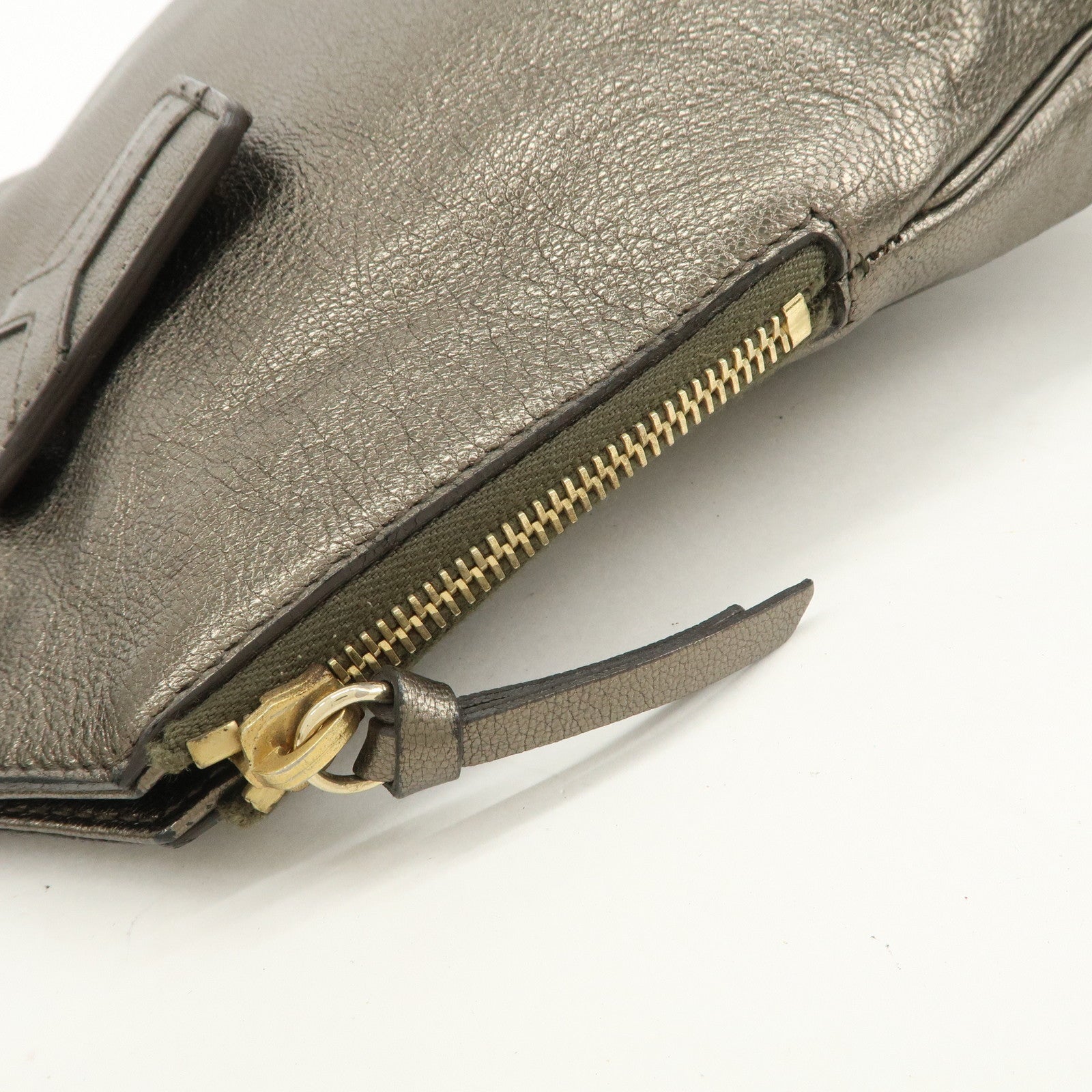 SAINT LAURENT Metropolis Rive Gauche Leather Tote Bag 177739