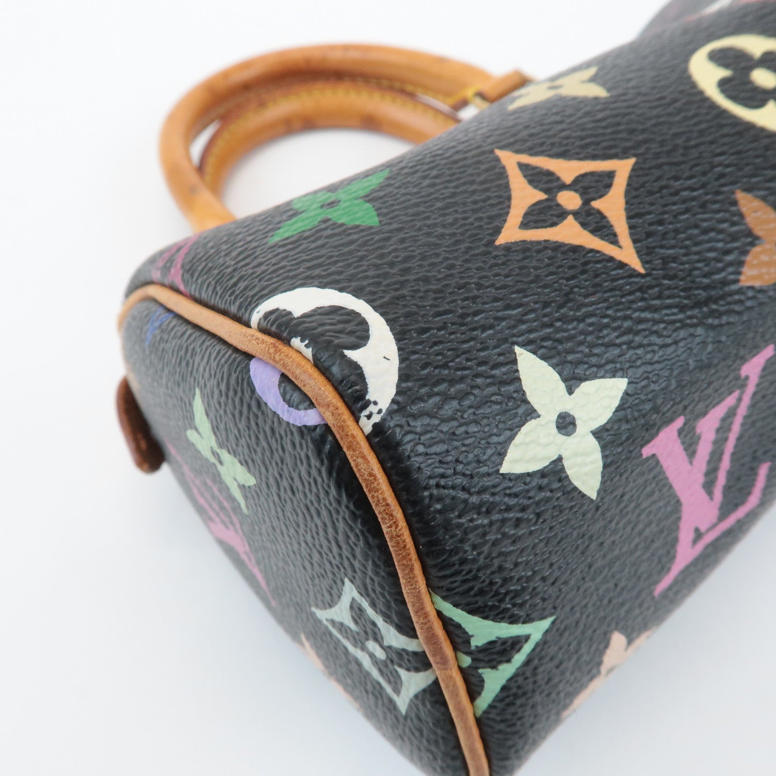Louis Vuitton Monogram Multicolor Mini Speedy Mini Bag Noir M92644