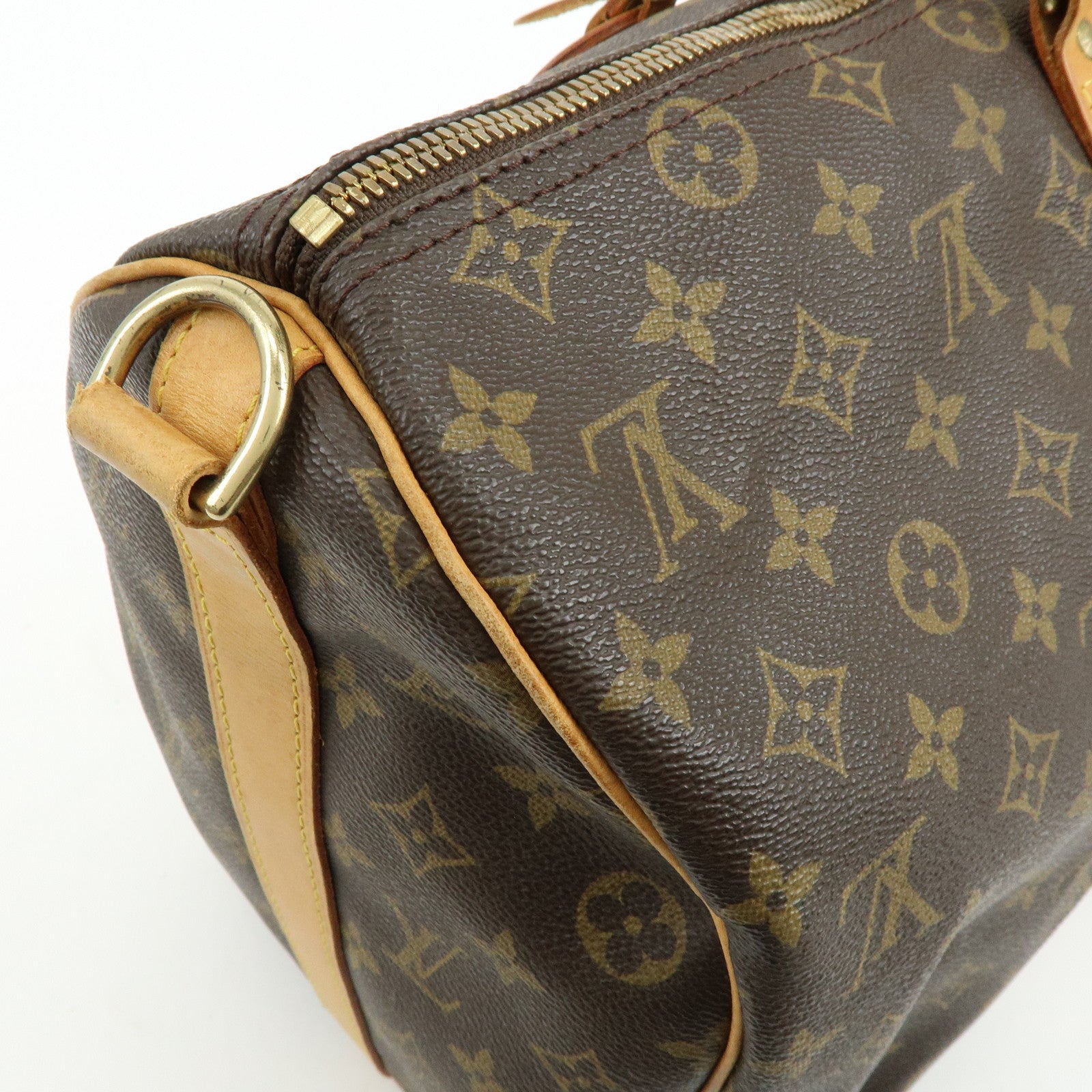 Louis Vuitton Monogram Keep All Bandouliere 45 Boston Bag M41418