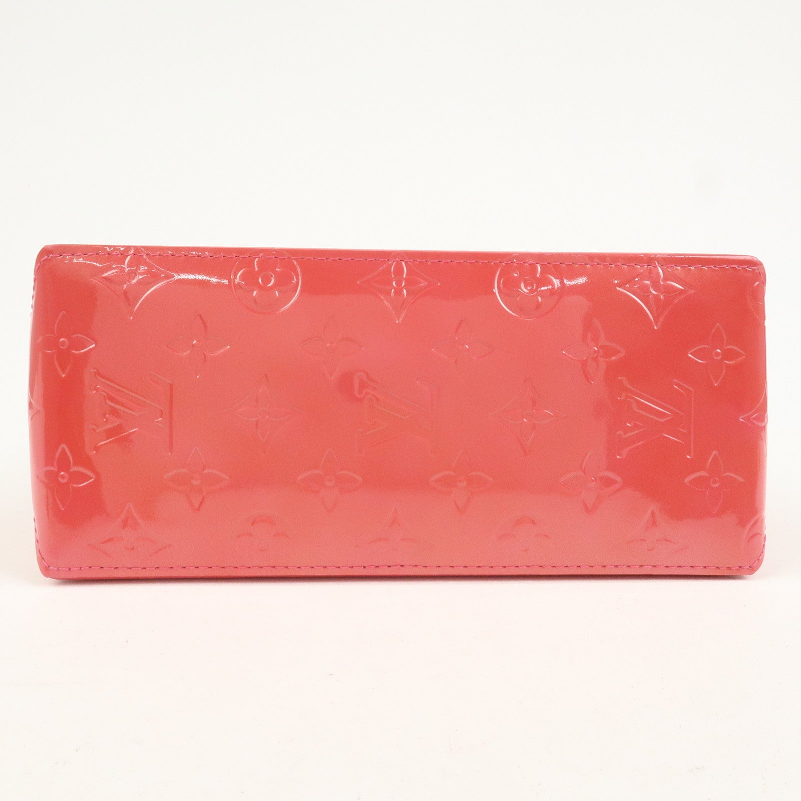 Louis Vuitton Monogram Vernis Lead PM Hand Bag Framboise M9132F
