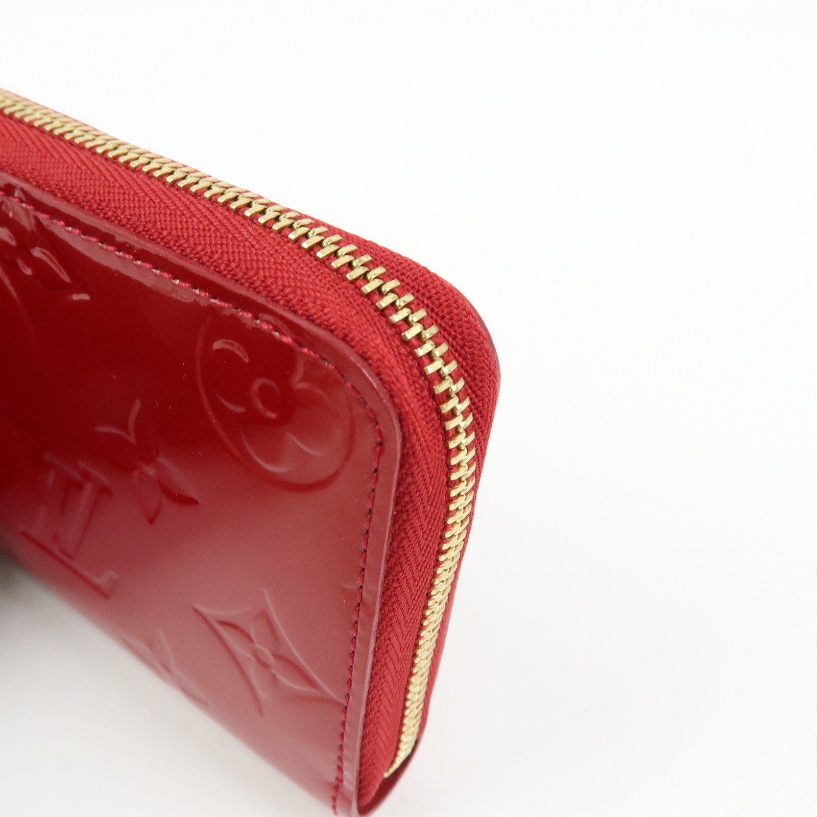 Louis Vuitton Monogram Vernis Zippy Coin Purse Pomme d'Amour M93608