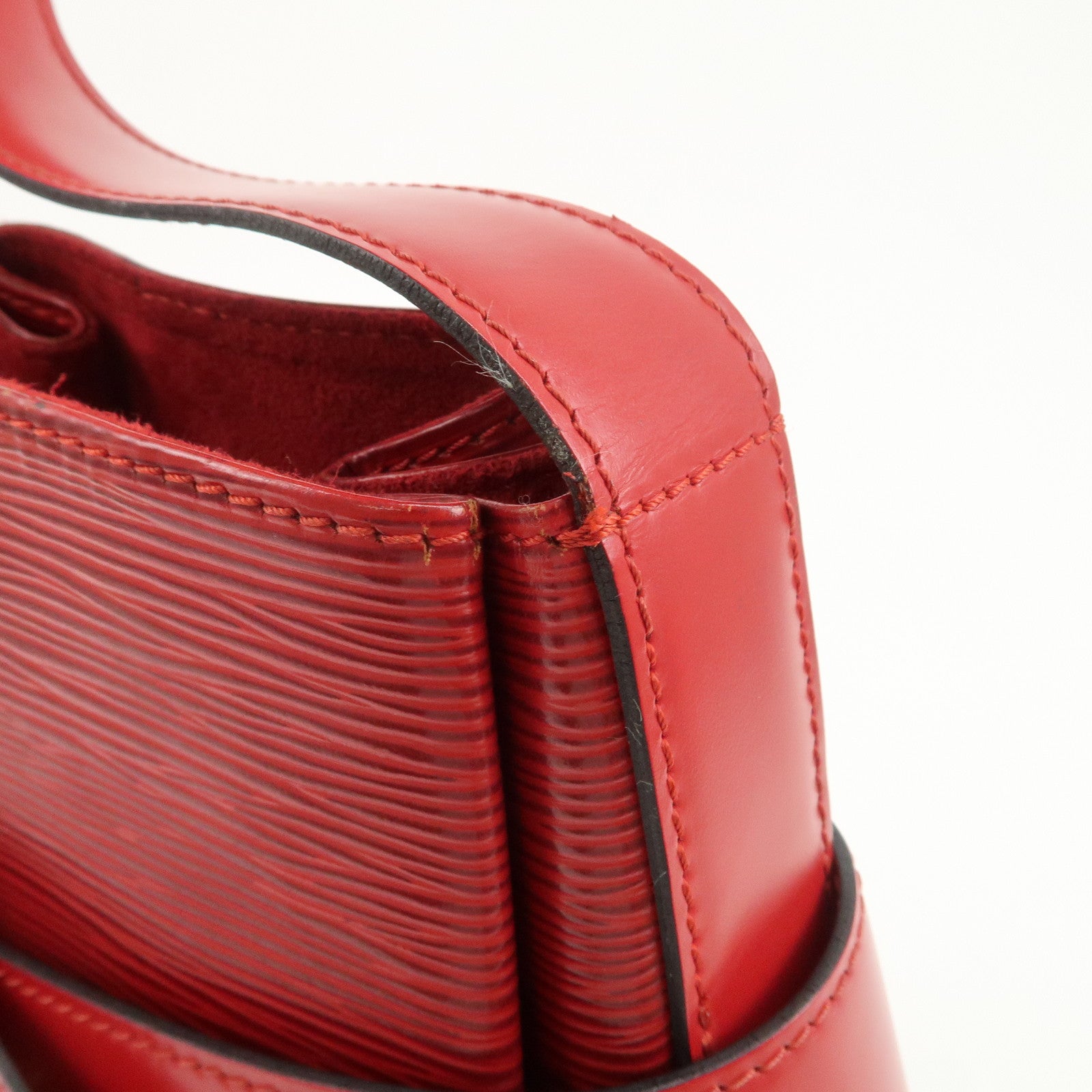 Louis Vuitton Epi Sac de Paul Shoulder Bag Castilian Red M80207