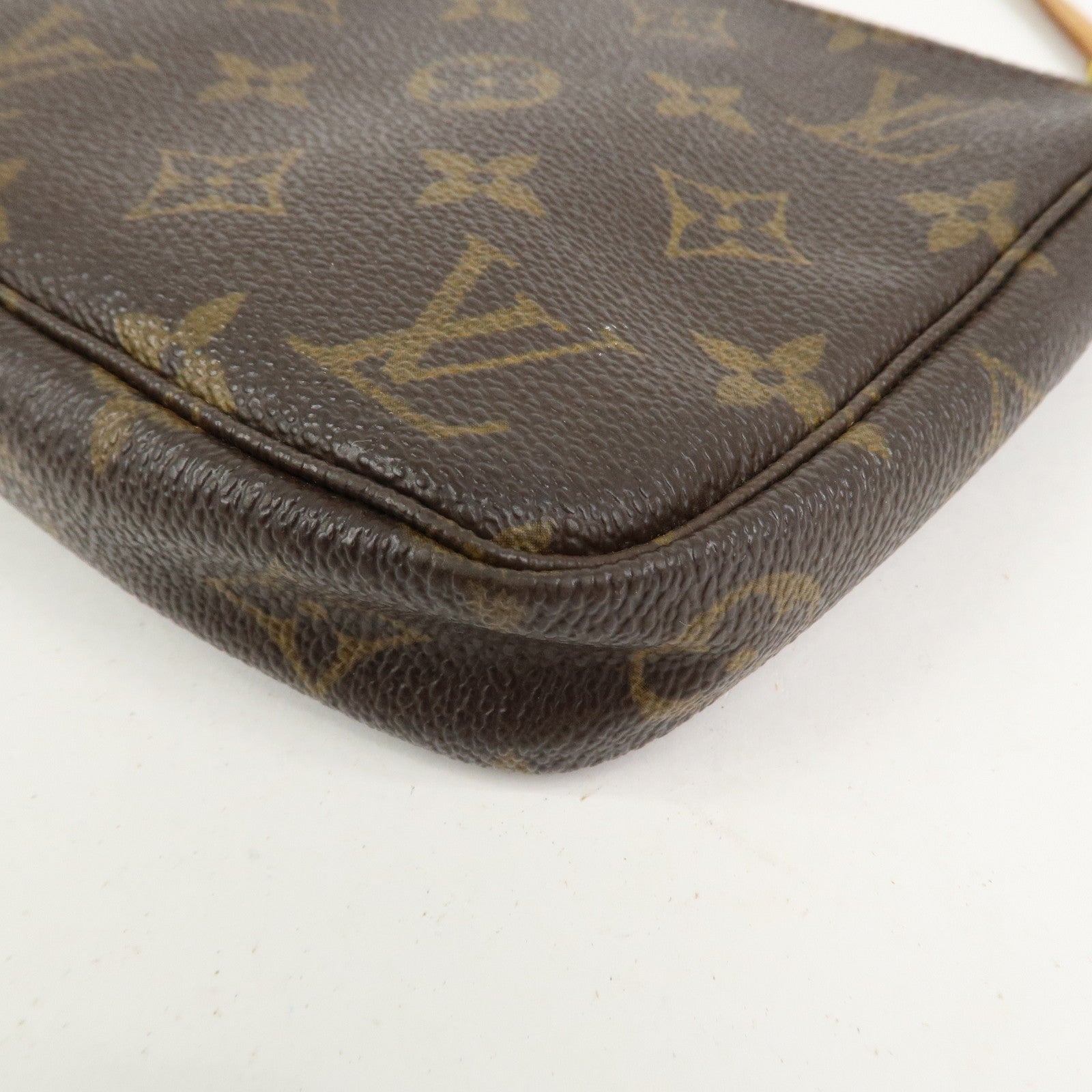 Louis Vuitton Monogram Pochette Accessoires Pouch Hand Bag M51980