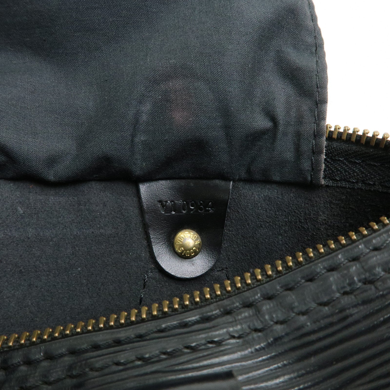 Louis Vuitton Epi Speedy 25 Boston Bag Hand Bag Noir Black M43012