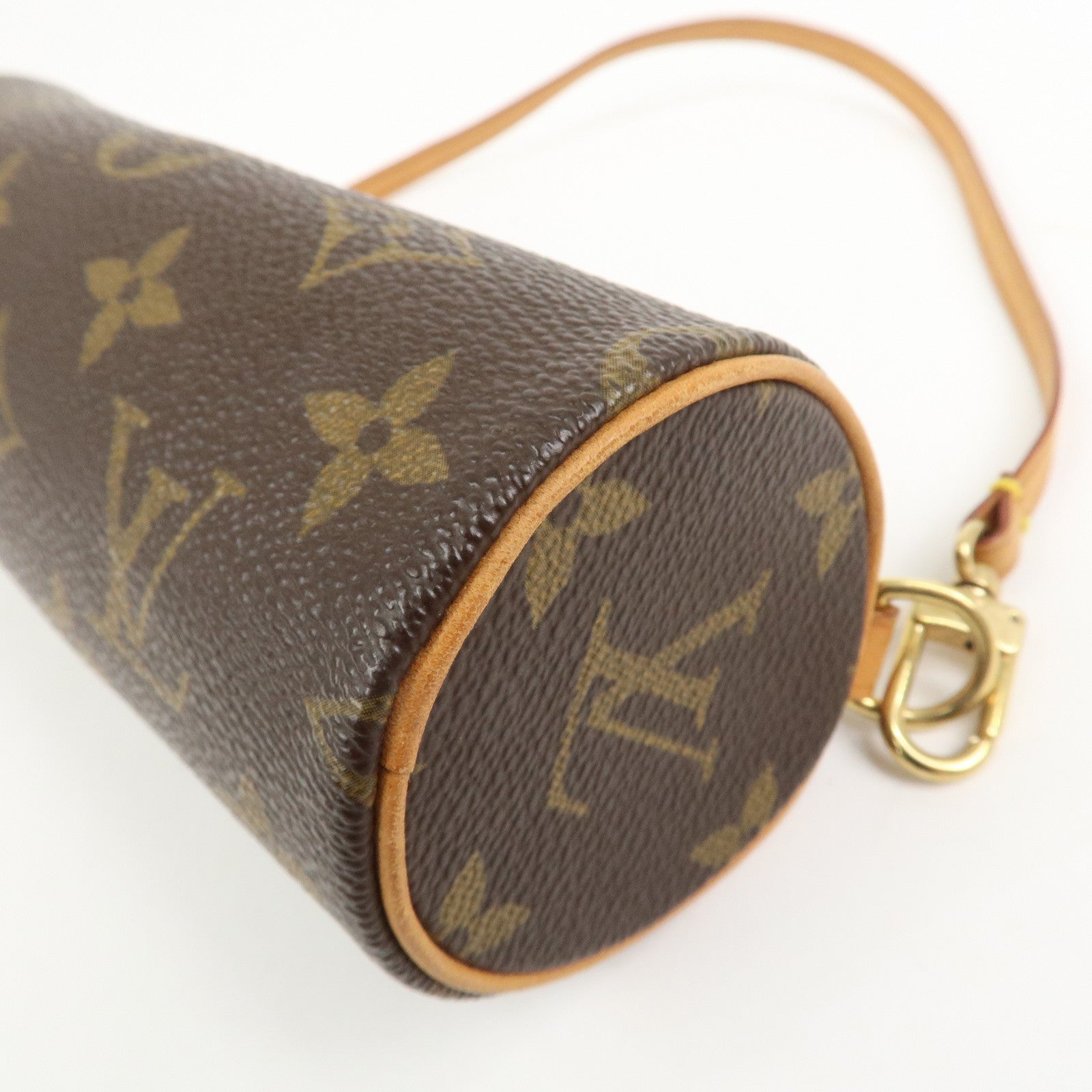 Louis Vuitton Monogram Mini Pouch for Papillon Bag Brown