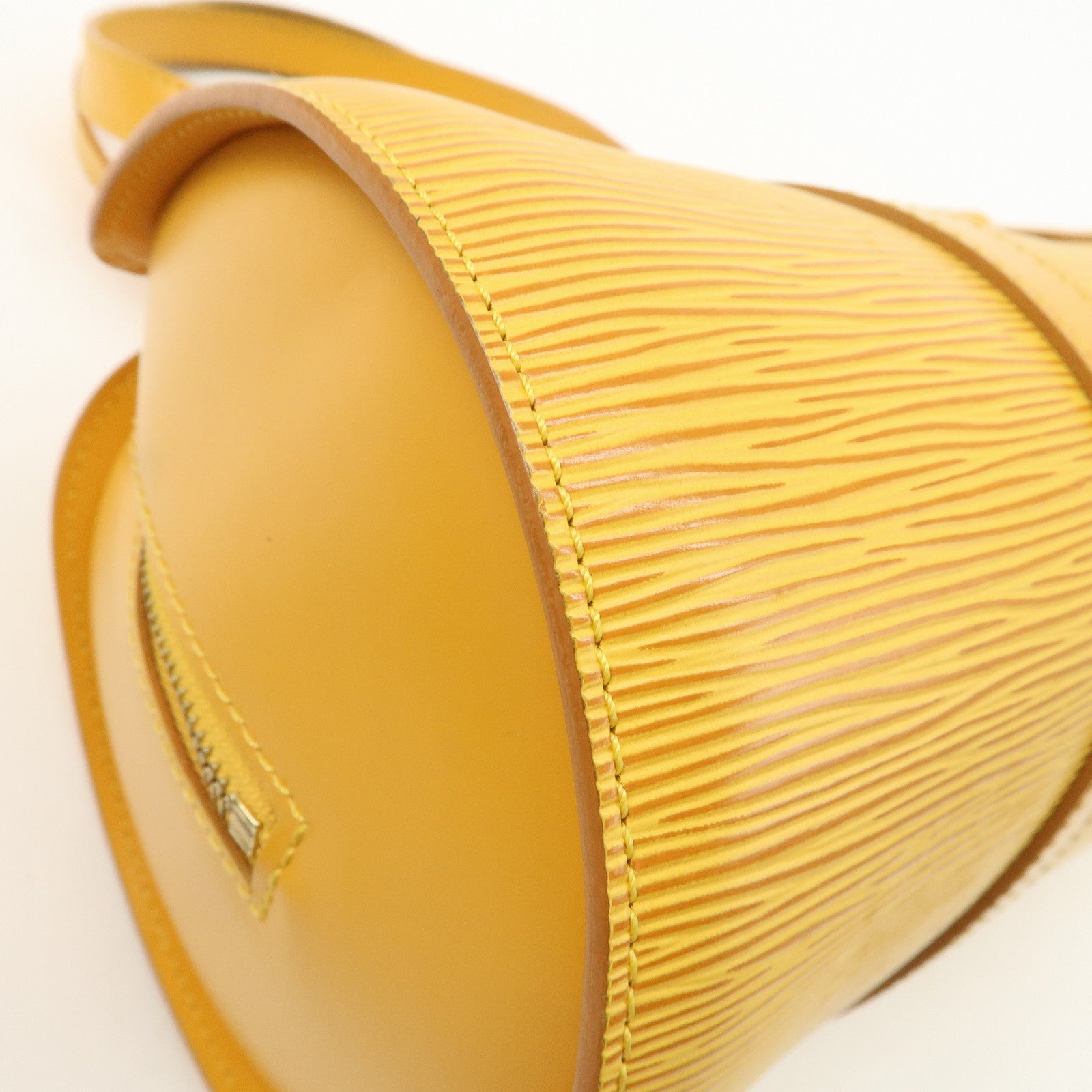 Louis Vuitton Soufflot Epi Leather Shoulder Bag Yellow M52229