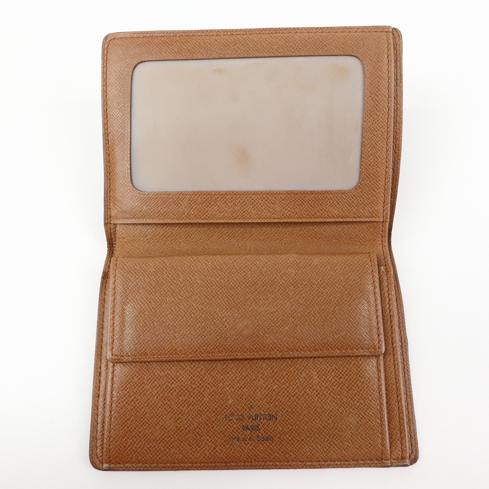 Louis Vuitton Monogram Porte Billet Identity Bi-Fold Wallet M61619