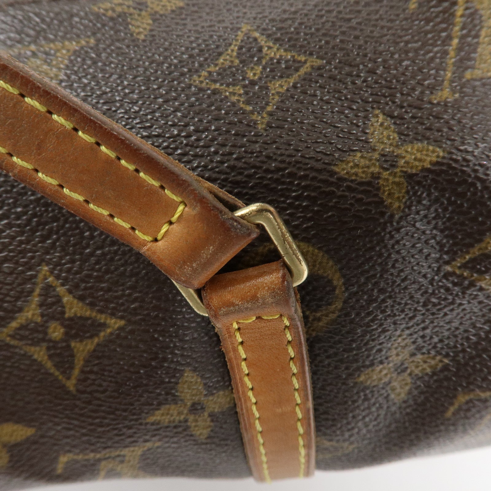 Louis Vuitton Monogram Papillon 30 Hand Bag Brown M51385 Used
