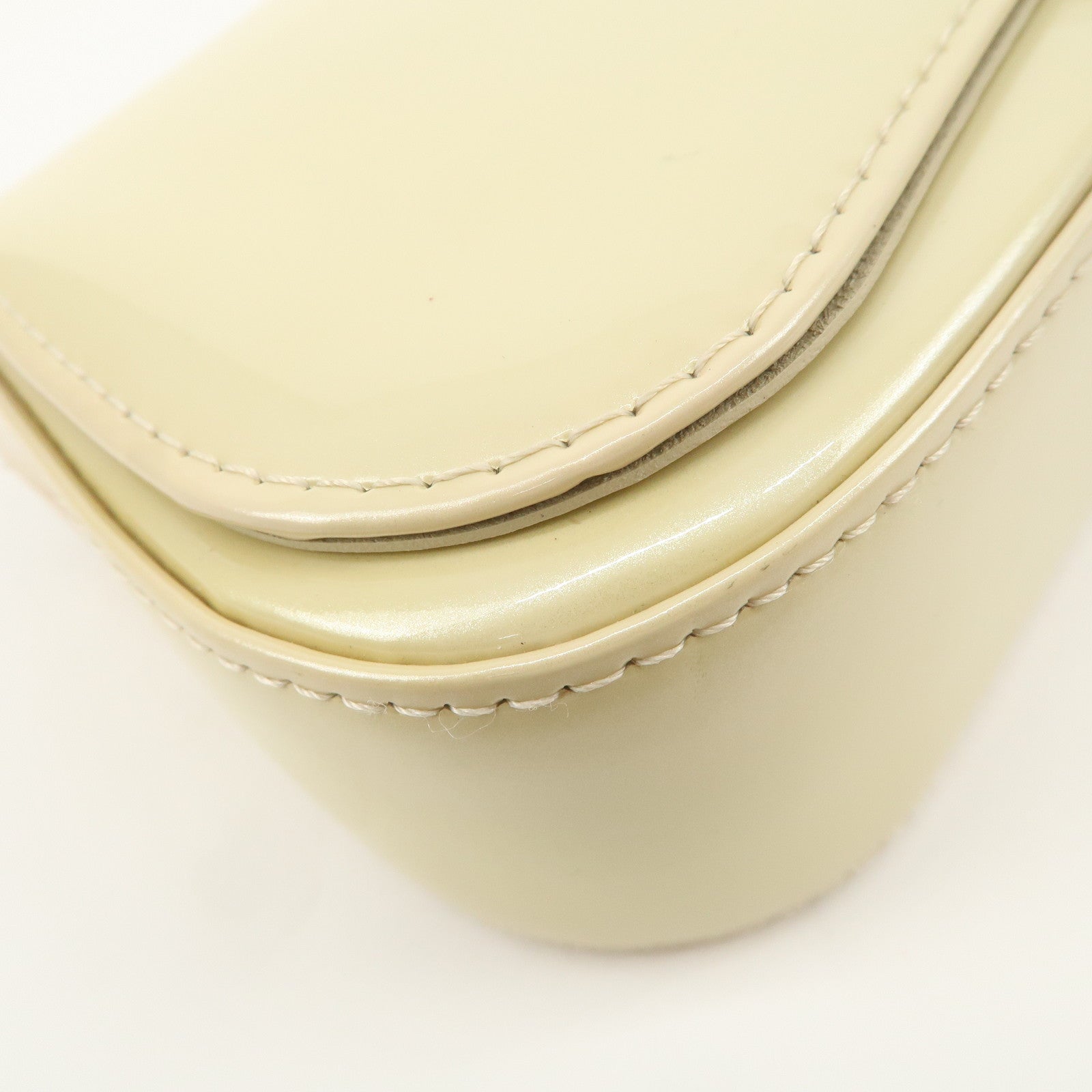 Louis Vuitton Pochette Sobie Clutch Bag Blanccorail M93489 Used