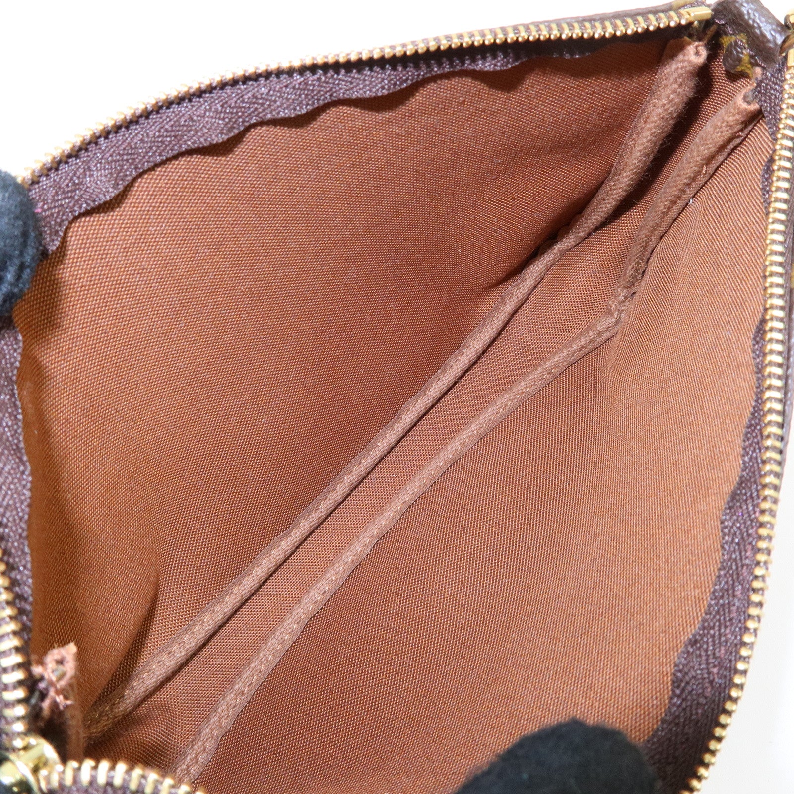 Louis Vuitton Monogram Pochette Accessoires Pouch Hand Bag M51980