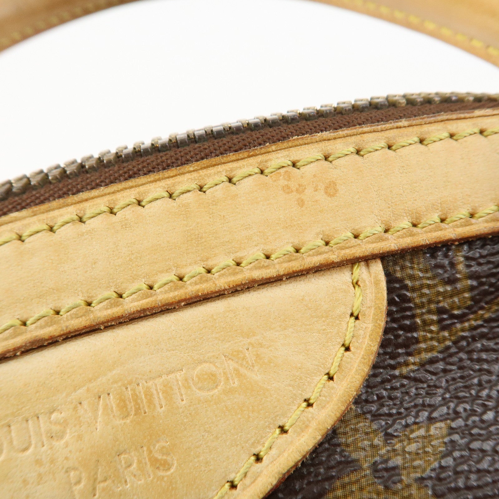 Louis Vuitton Monogram Canvas Tivoli PM Hand Bag Brown M40143 Used