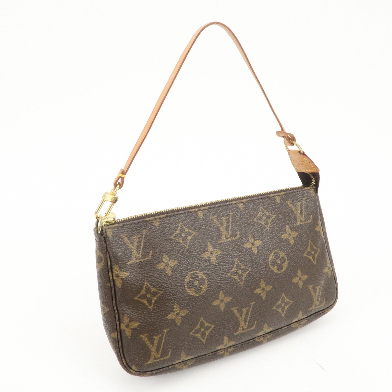 Louis Vuitton Monogram Pochette Accessoires Pouch Hand Bag M51980