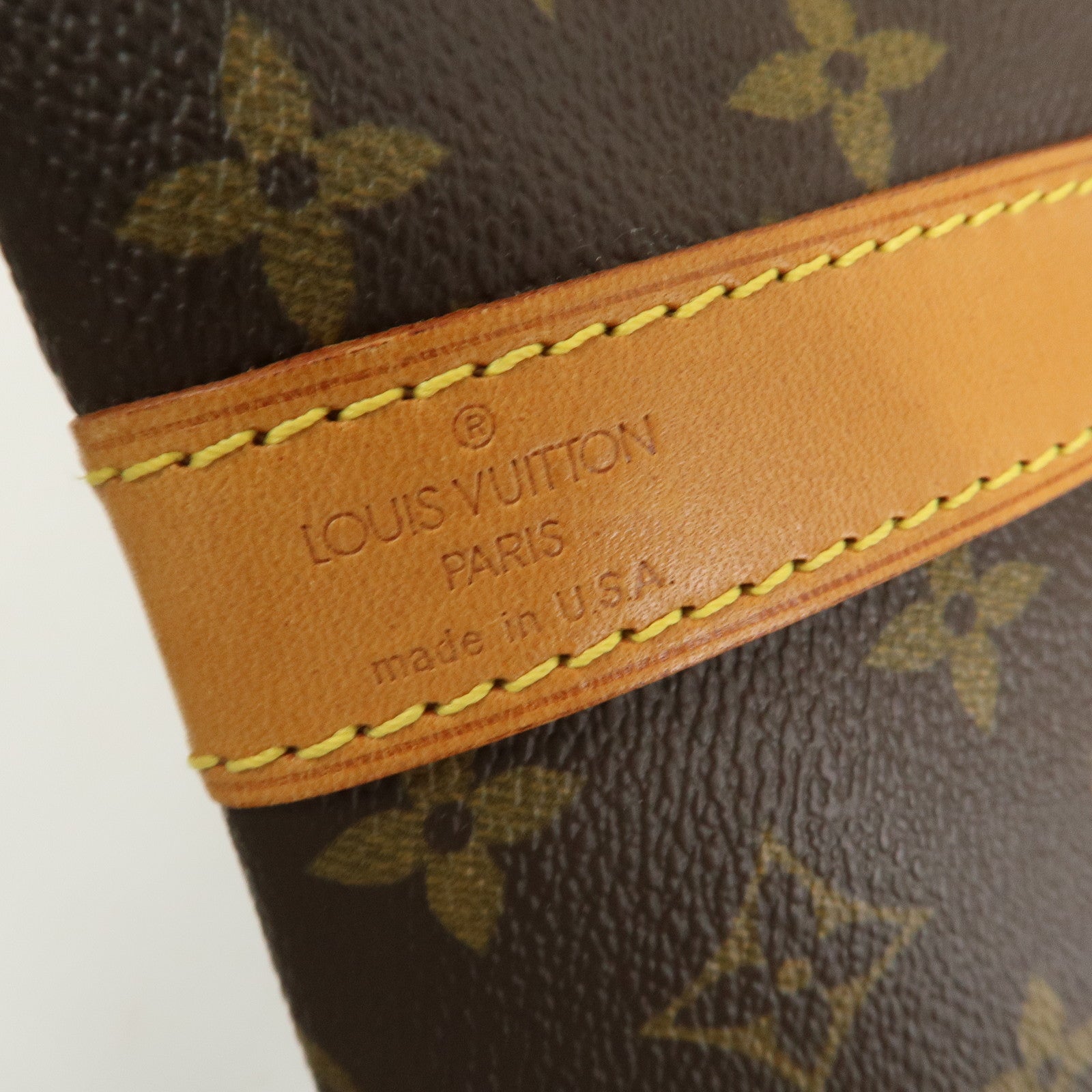 Louis Vuitton Monogram Keep All Bandouliere 55 Boston Bag M41414