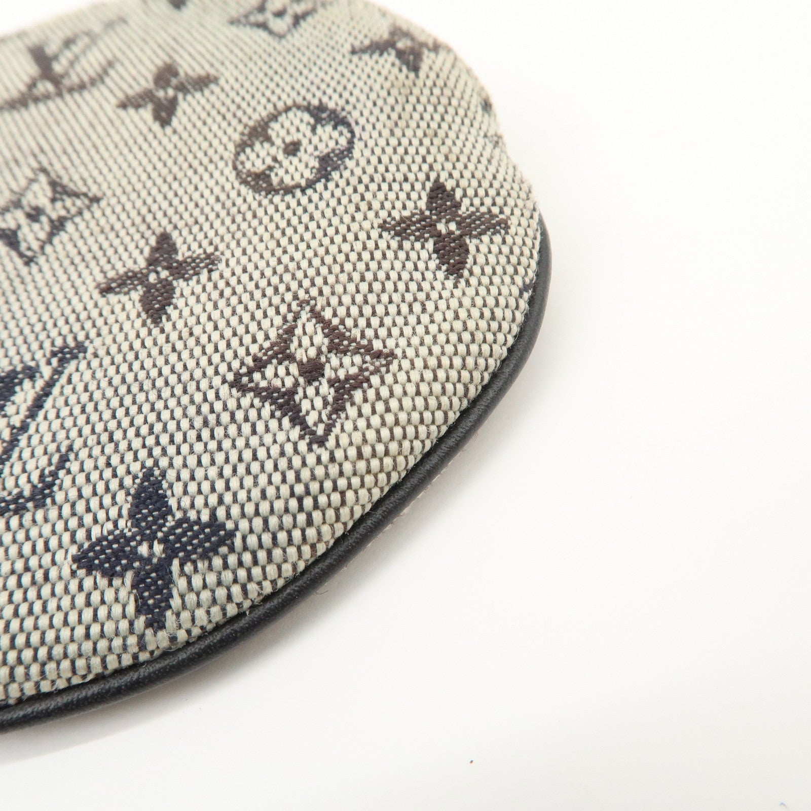 Louis Vuitton Monogram Mini Porte Monnaie Coin Case Blue M92640