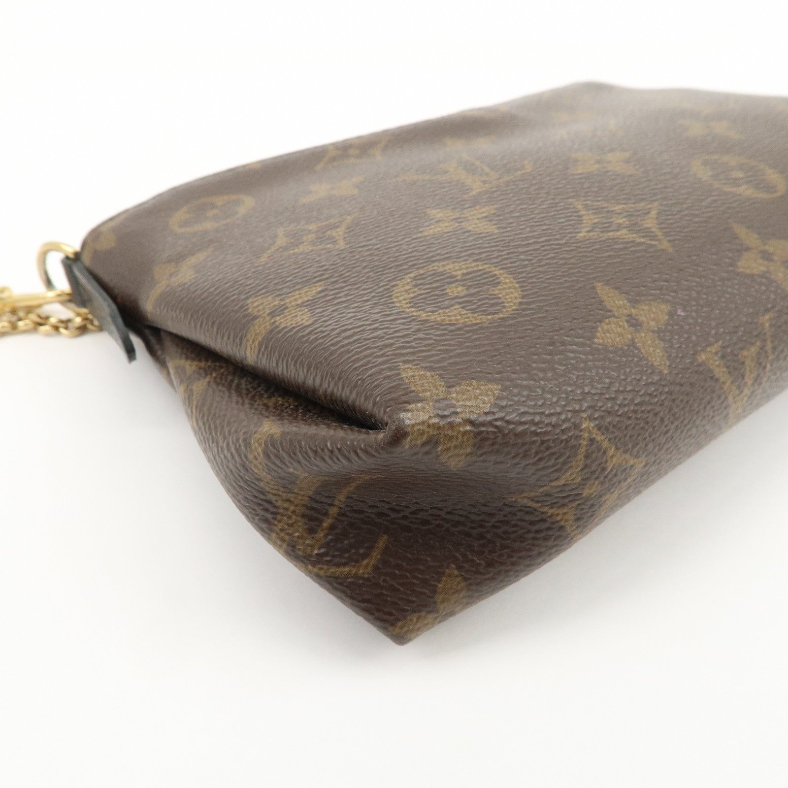 Louis Vuitton Monogram Pallas Clutch 2Way Shoulder Bag Noir M41639