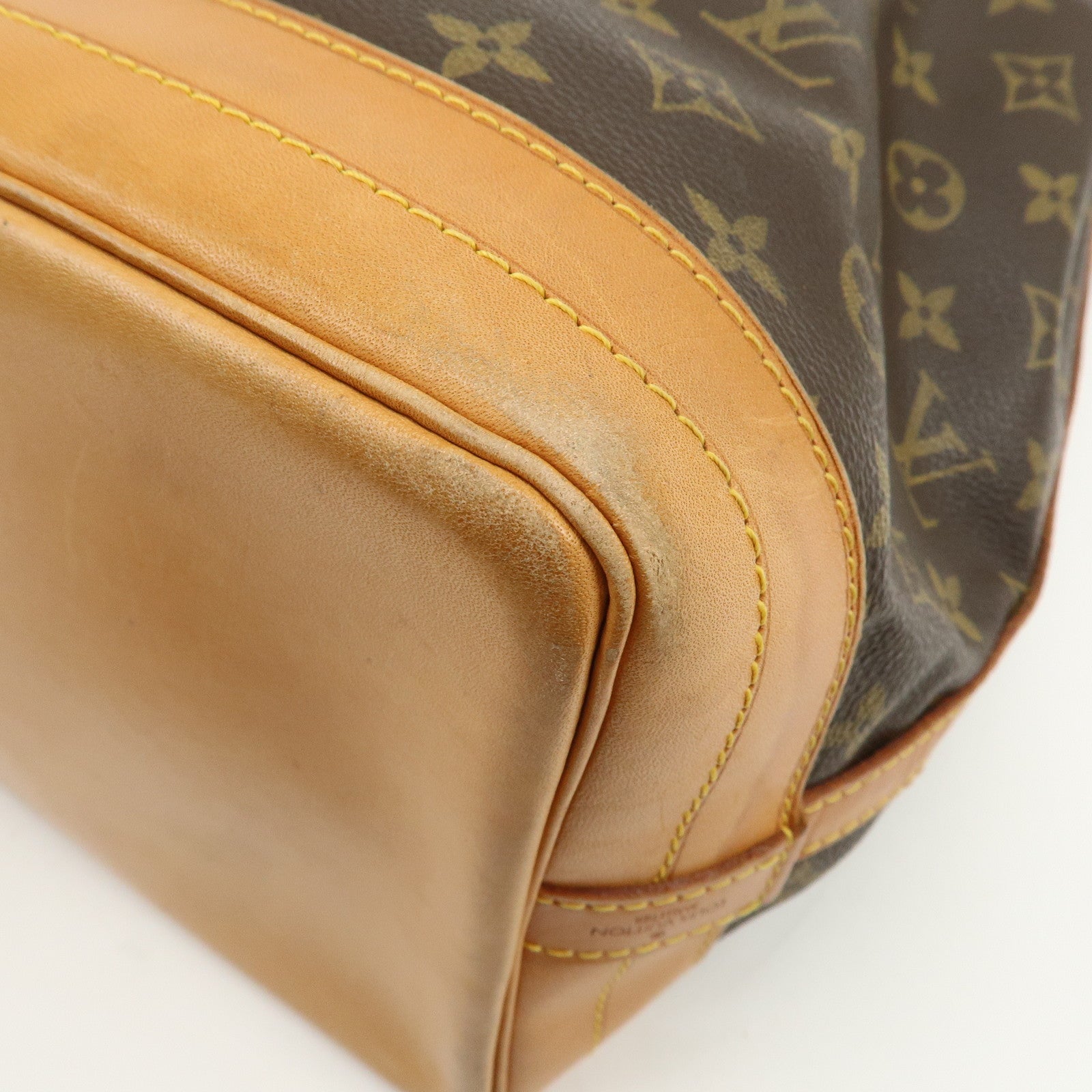 Louis Vuitton Monogram Noe Shoulder Bag Hand Bag Brown M42224