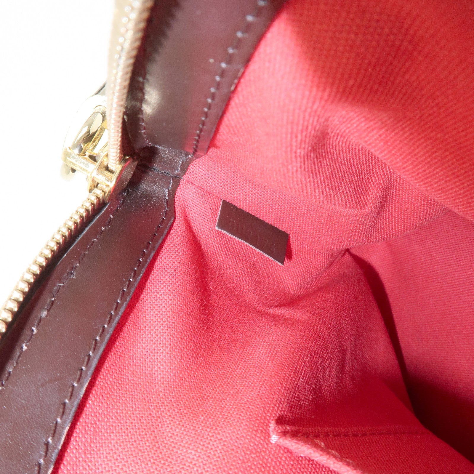 Louis Vuitton Damier Canvas Verona PM Hand Bag Ebene N41117