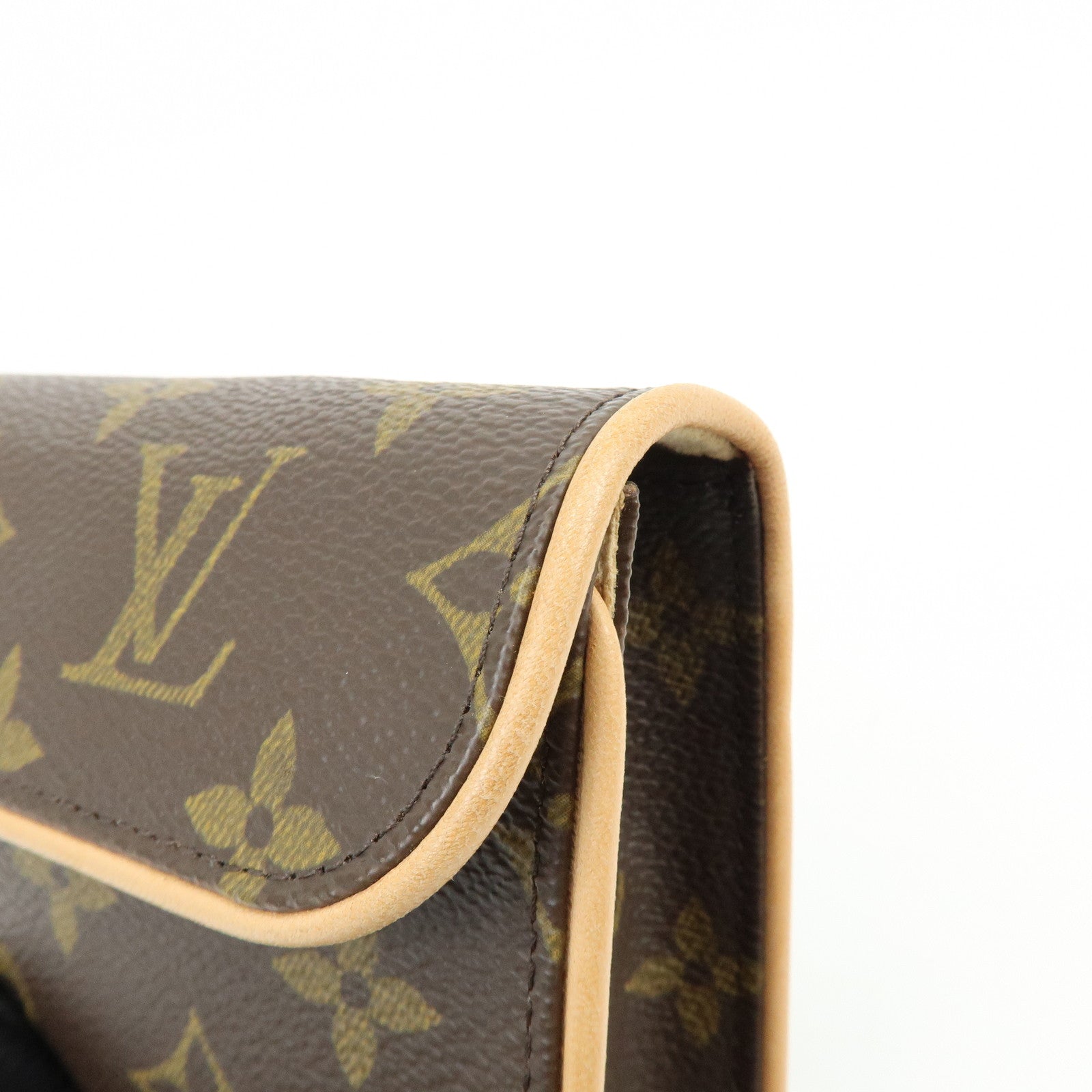 Louis Vuitton Monogram Pochette Florentine Waist Bag Brown M51855