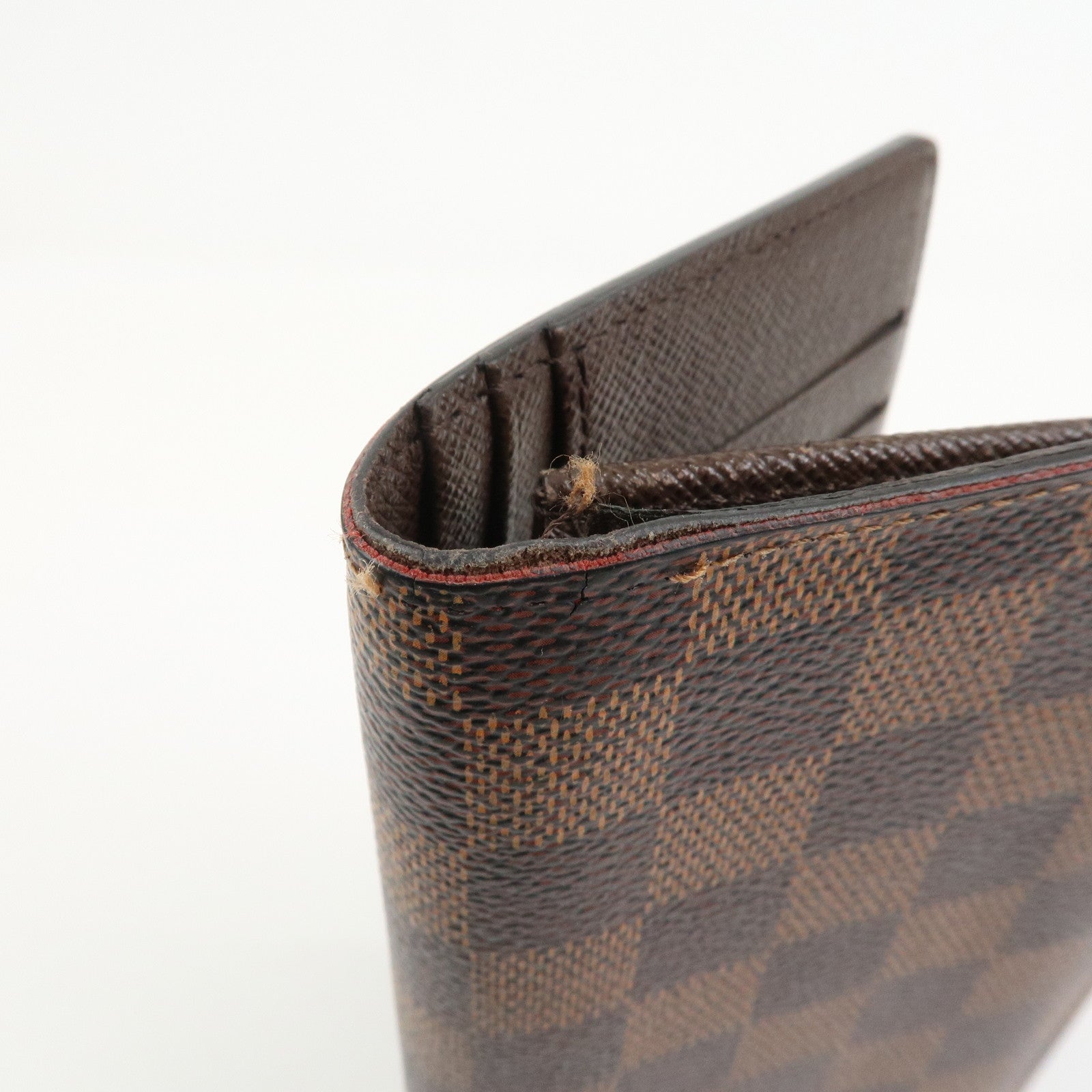 Louis Vuitton Damier Canvas Portefeuille Brazza Wallet N60017