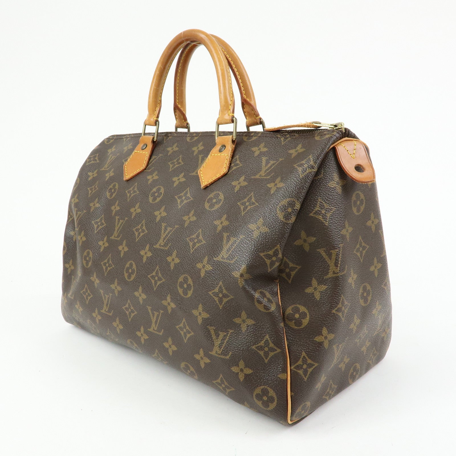 Louis Vuitton Monogram Speedy 35 Boston Bag Hand Bag M41524