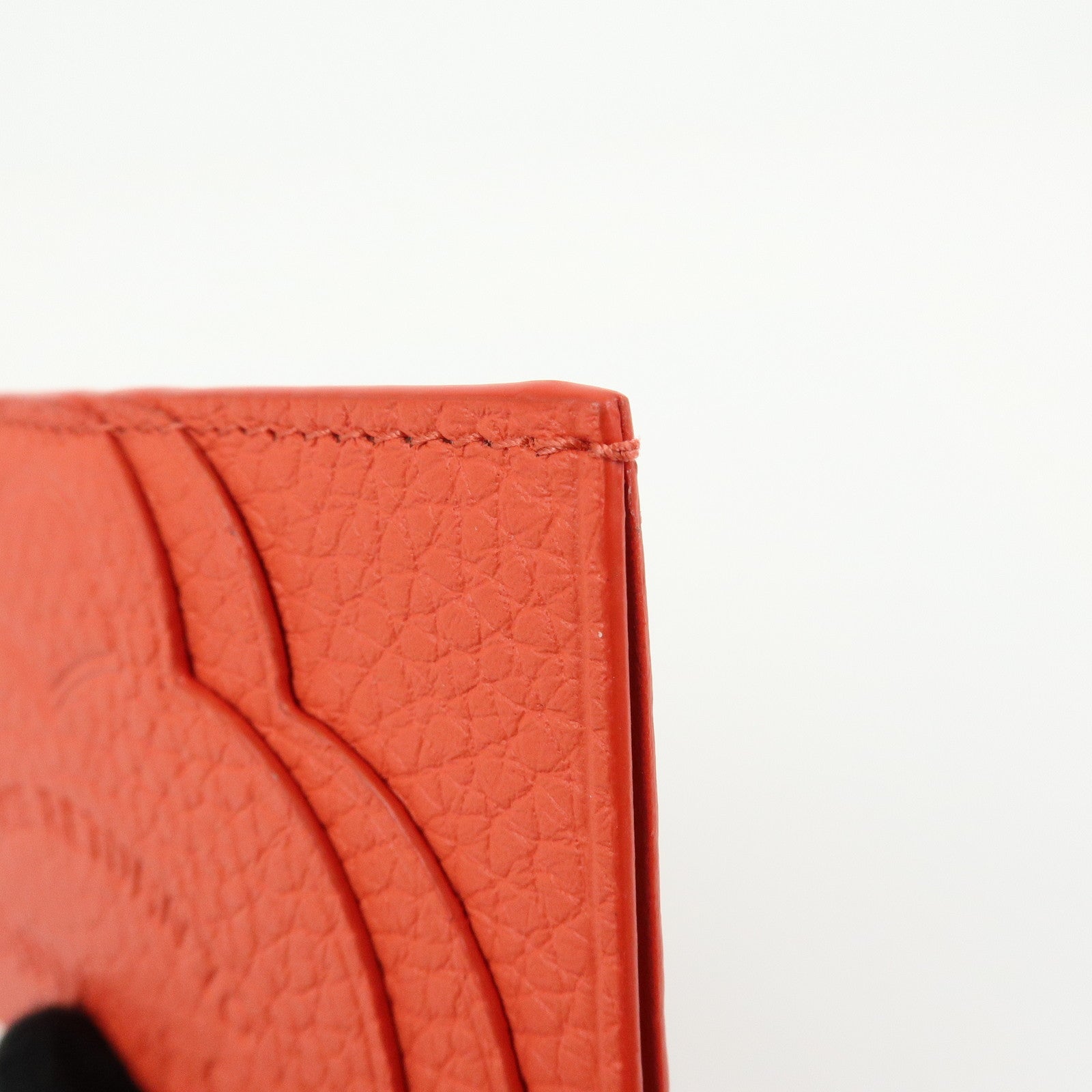 Tiffany & Co Return to Tiffany Leather Card Case Card Holder Red