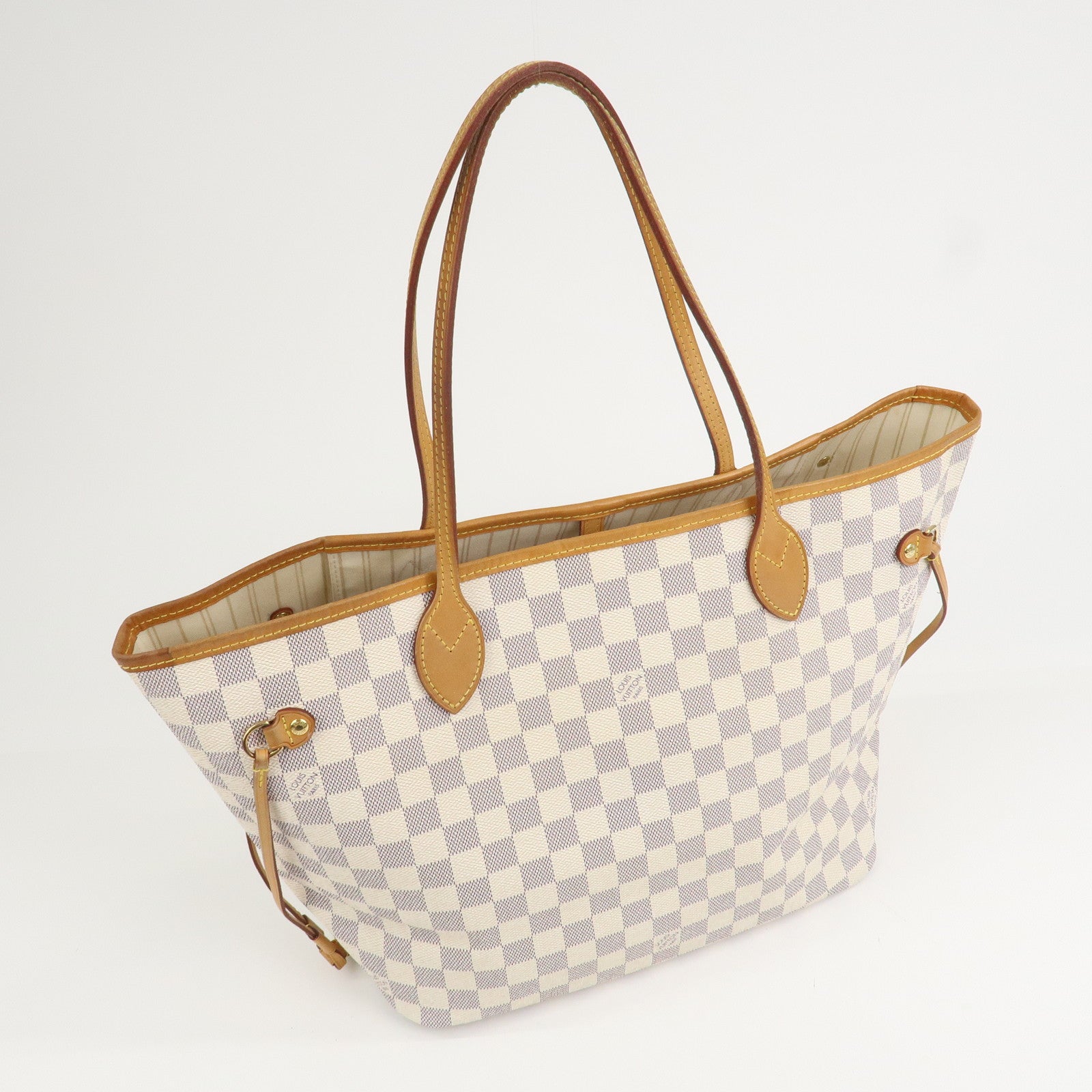 Louis Vuitton Damier Azur Neverfull MM Tote Bag N41361