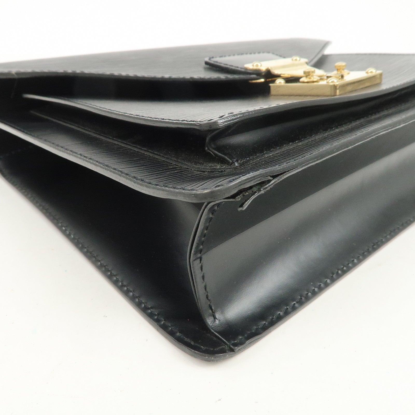 Louis Vuitton Epi Monceau 2Way Shoulder Bag Hand Bag Noir M52122